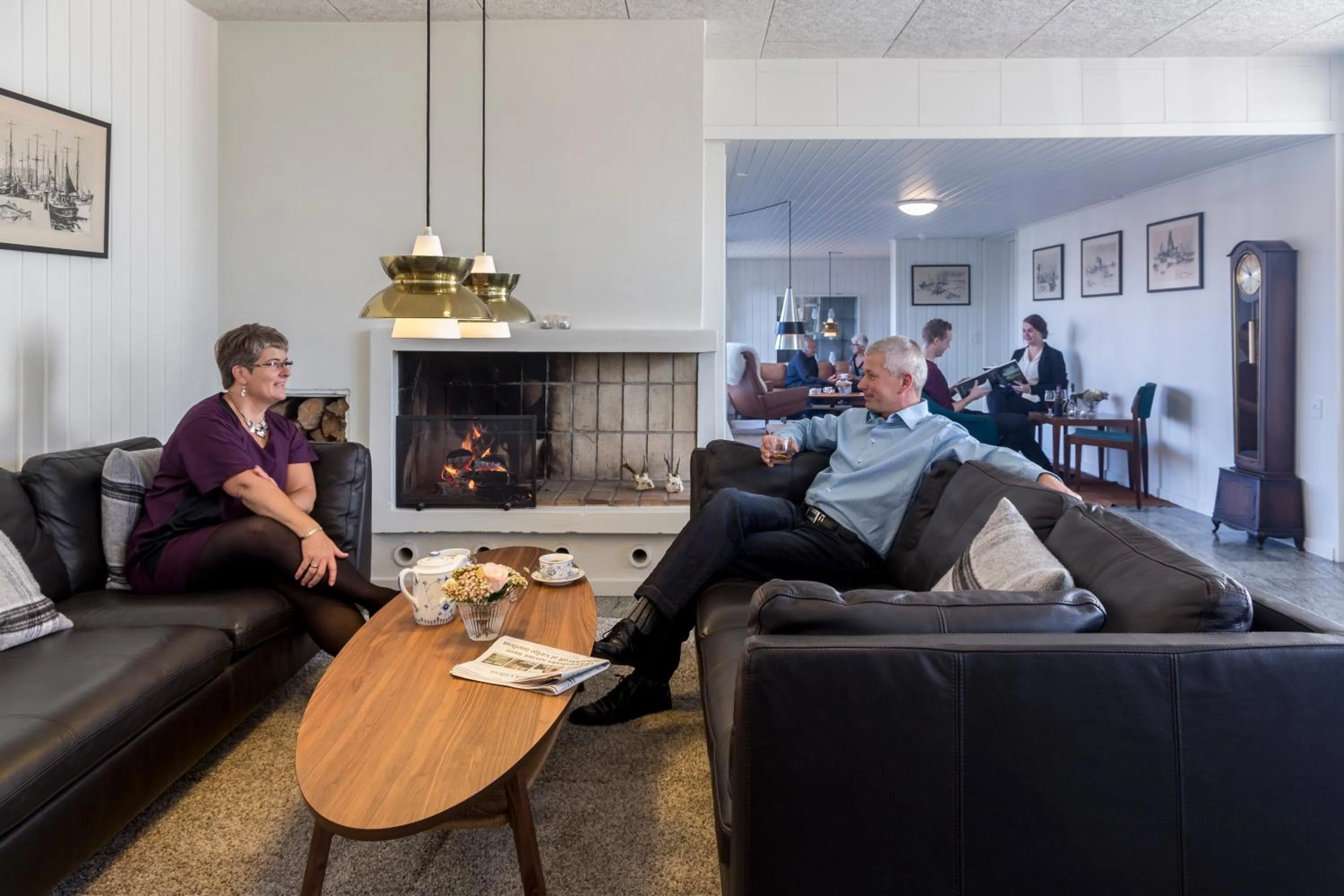 Lounge or bar in Filskov Kro