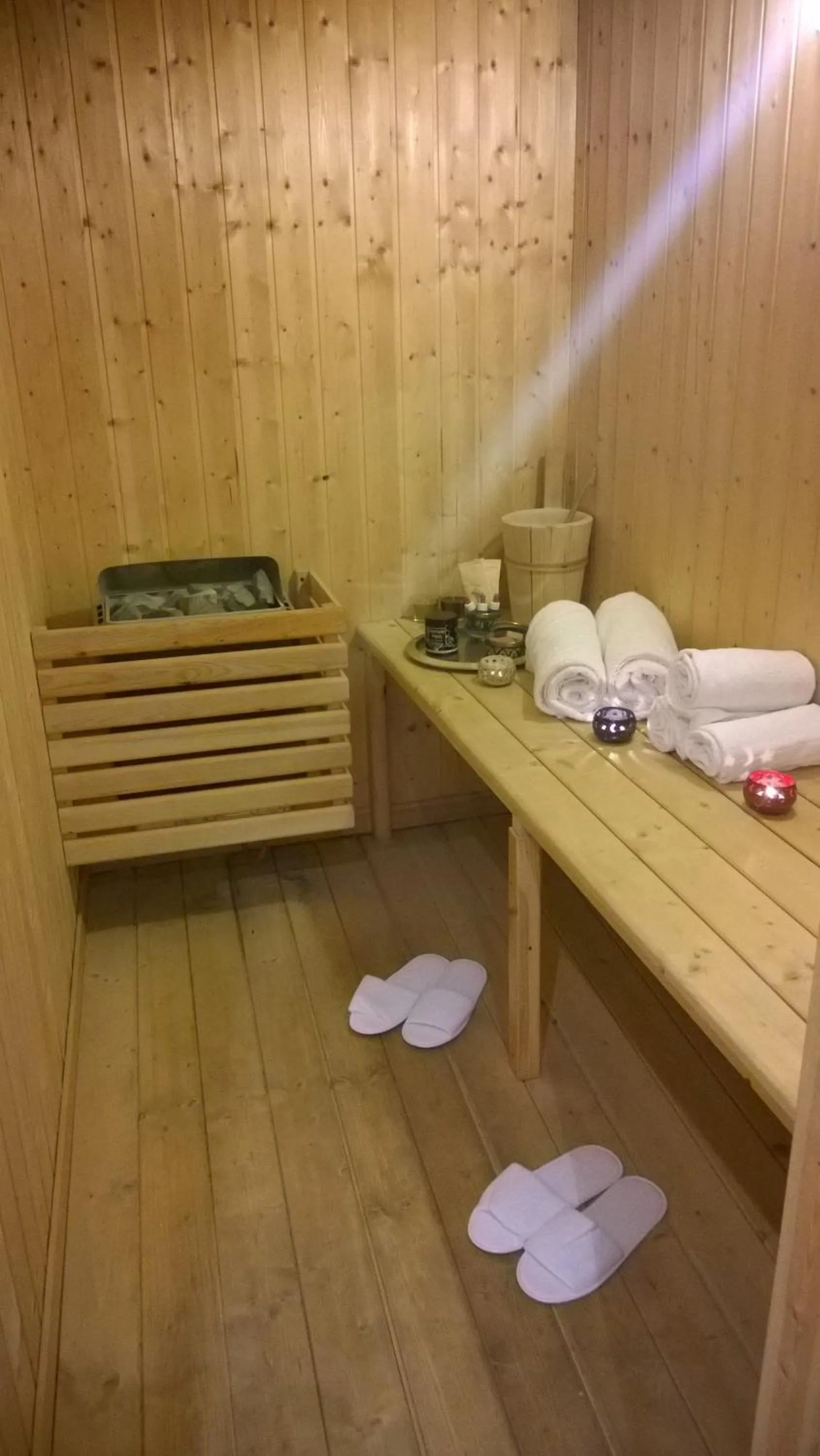 Sauna in Hotel Chez Toi