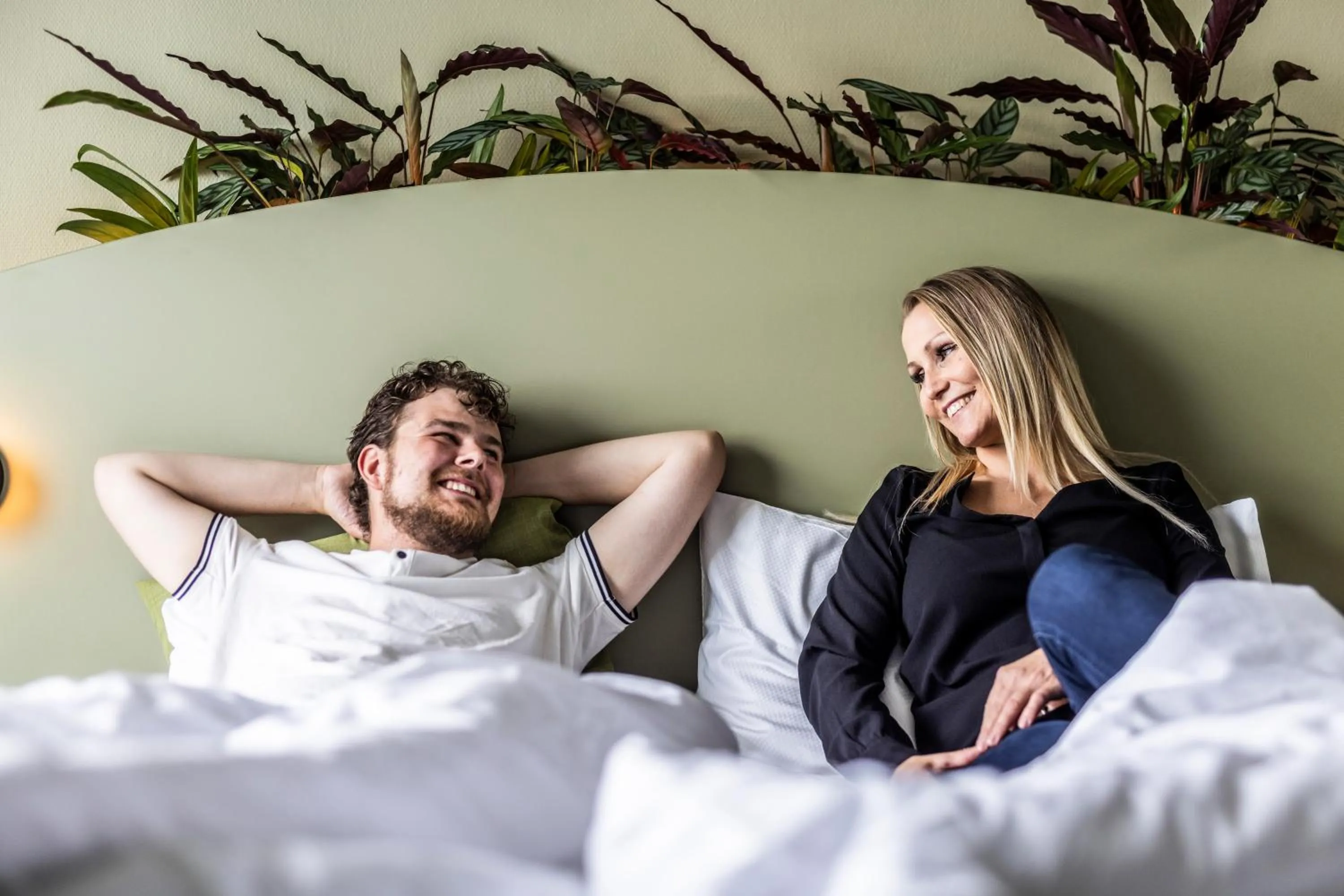 Bed in Scandic Jacob Gade