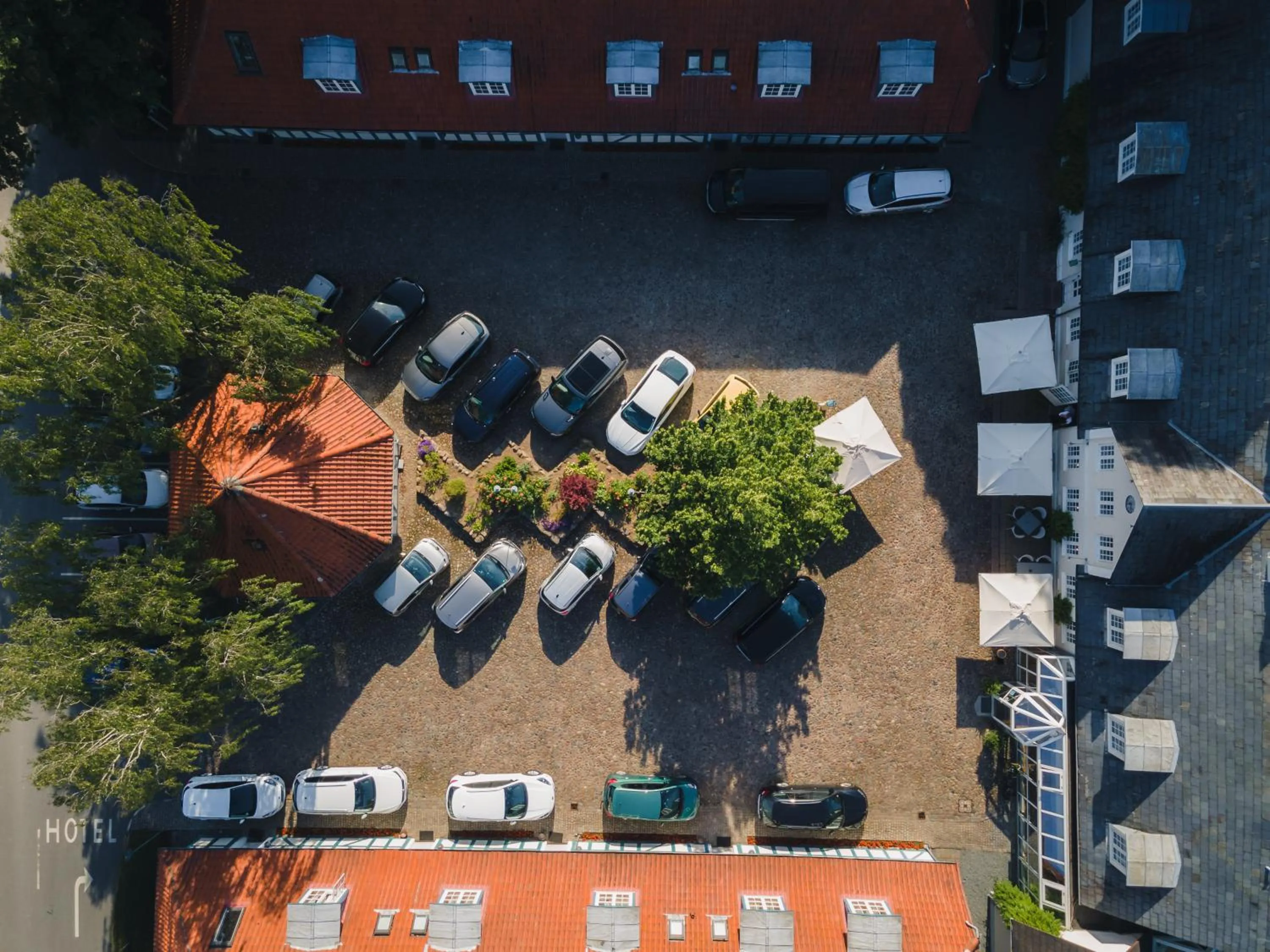 Property building in Hotel Knudsens Gaard