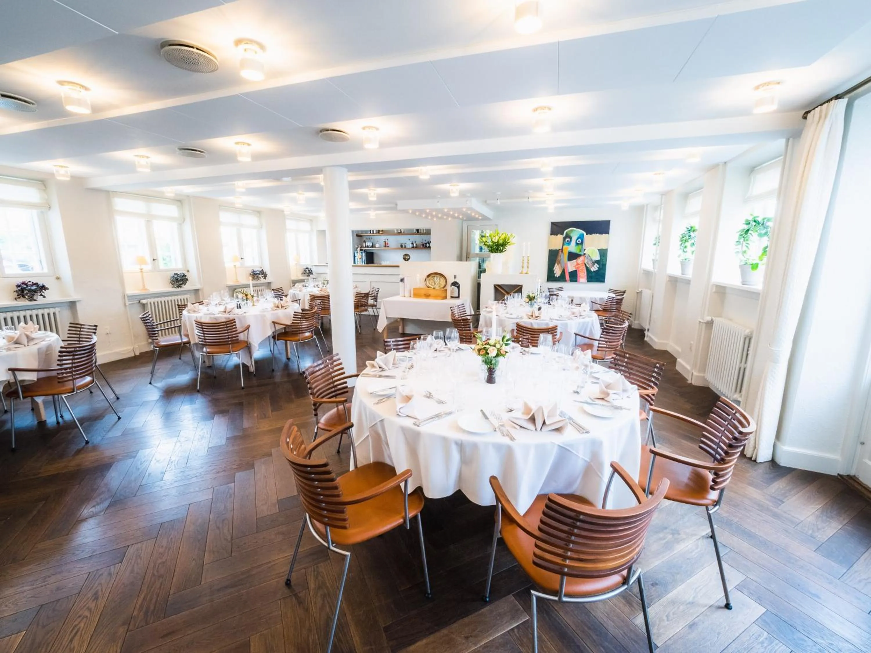 Restaurant/places to eat in Hotel Knudsens Gaard