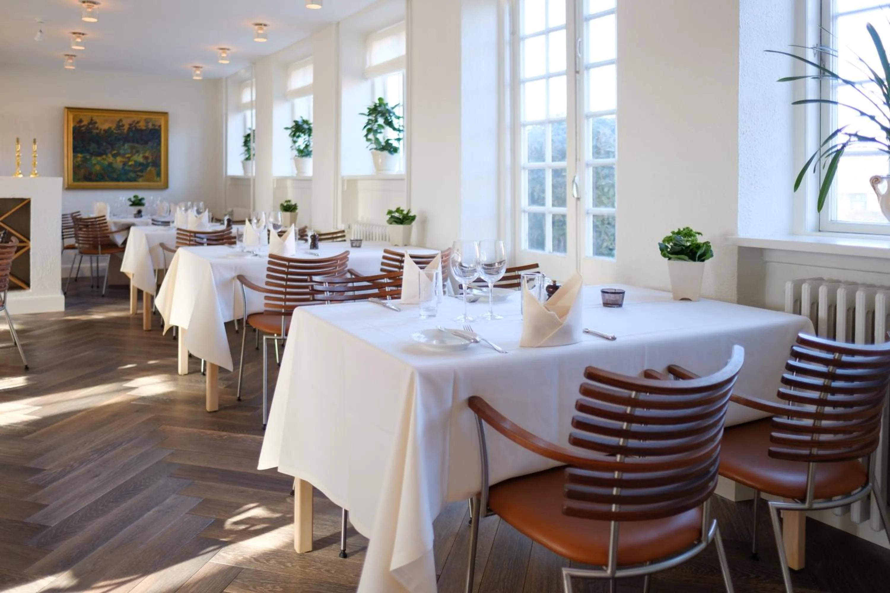 Restaurant/places to eat in Hotel Knudsens Gaard