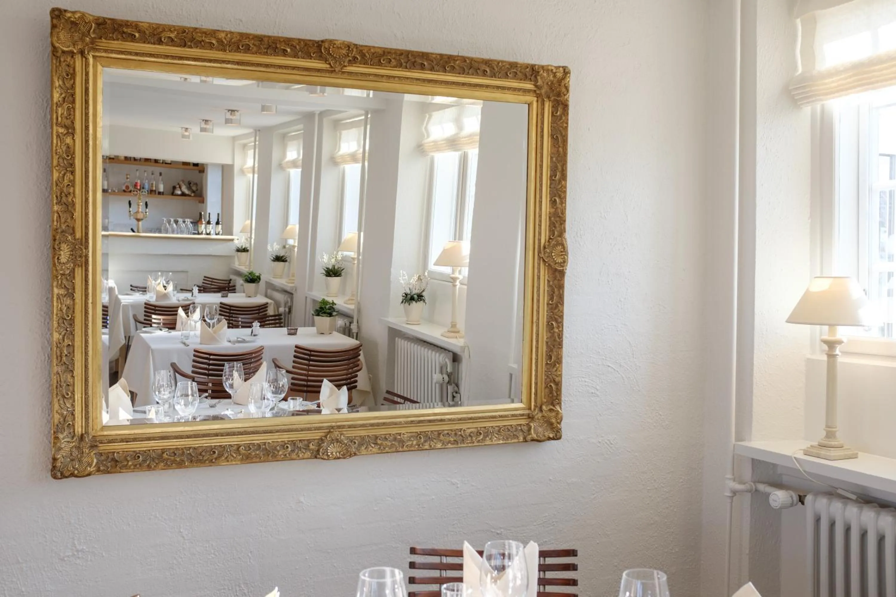 Restaurant/places to eat in Hotel Knudsens Gaard