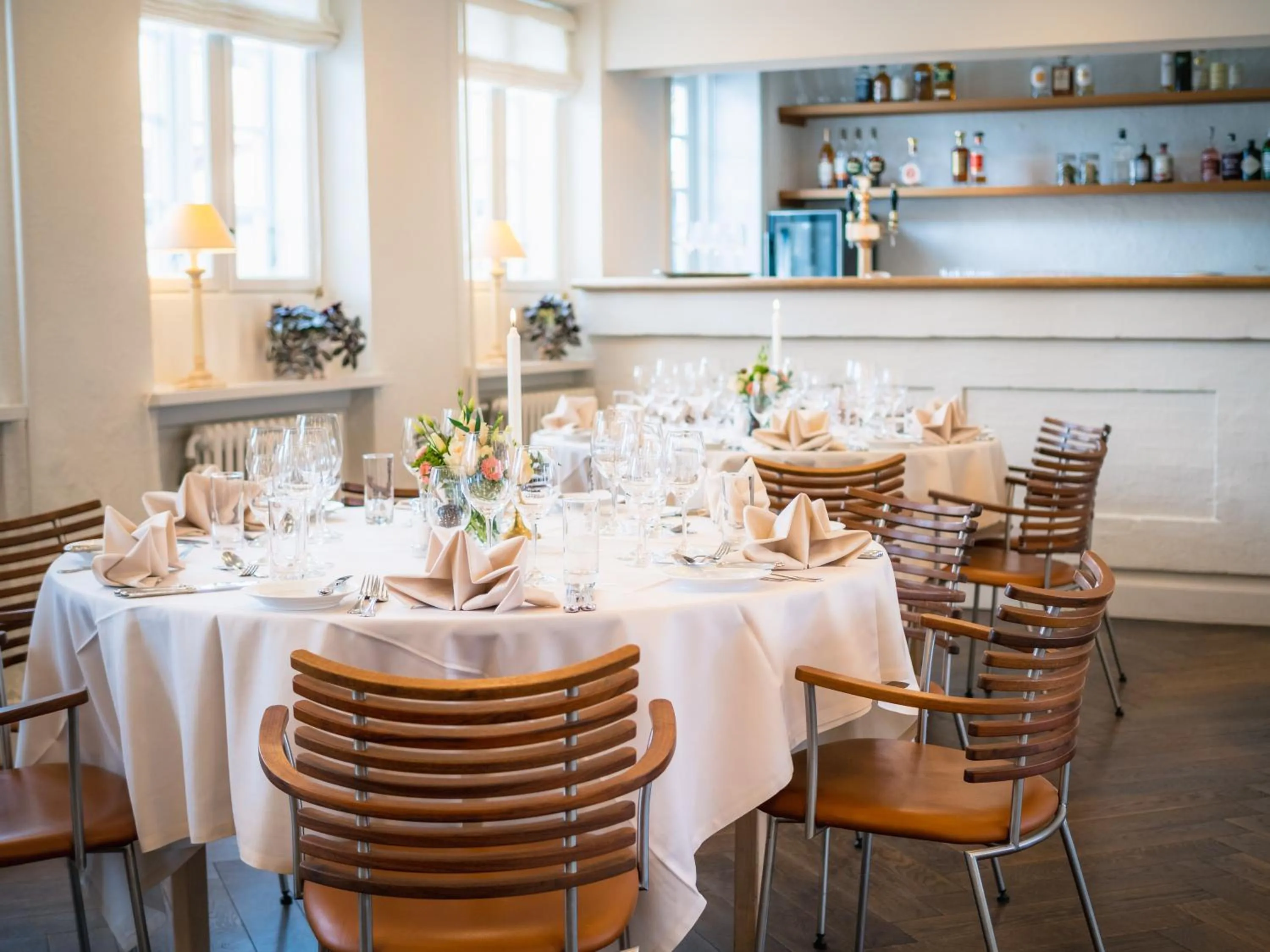Restaurant/places to eat in Hotel Knudsens Gaard
