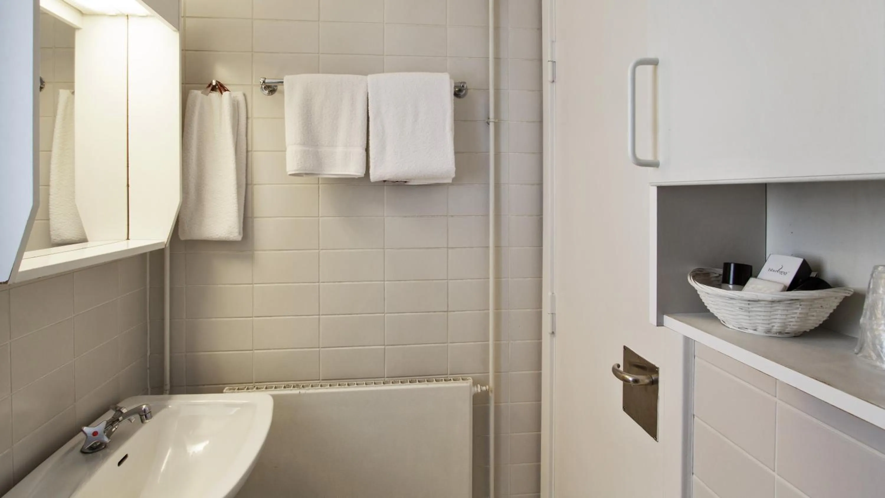 Bathroom in Hotel Knudsens Gaard