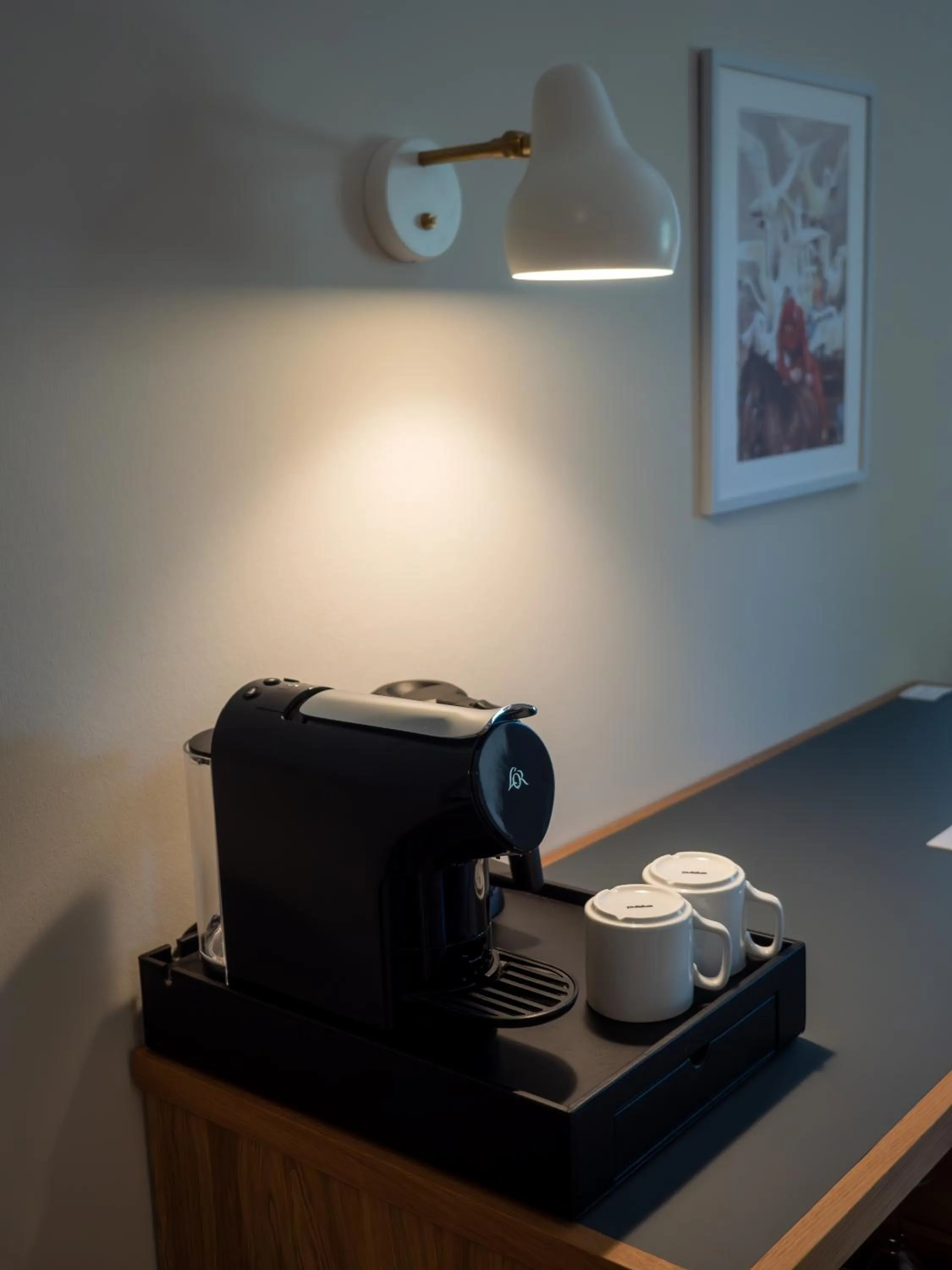 Coffee/tea facilities in Hotel Knudsens Gaard