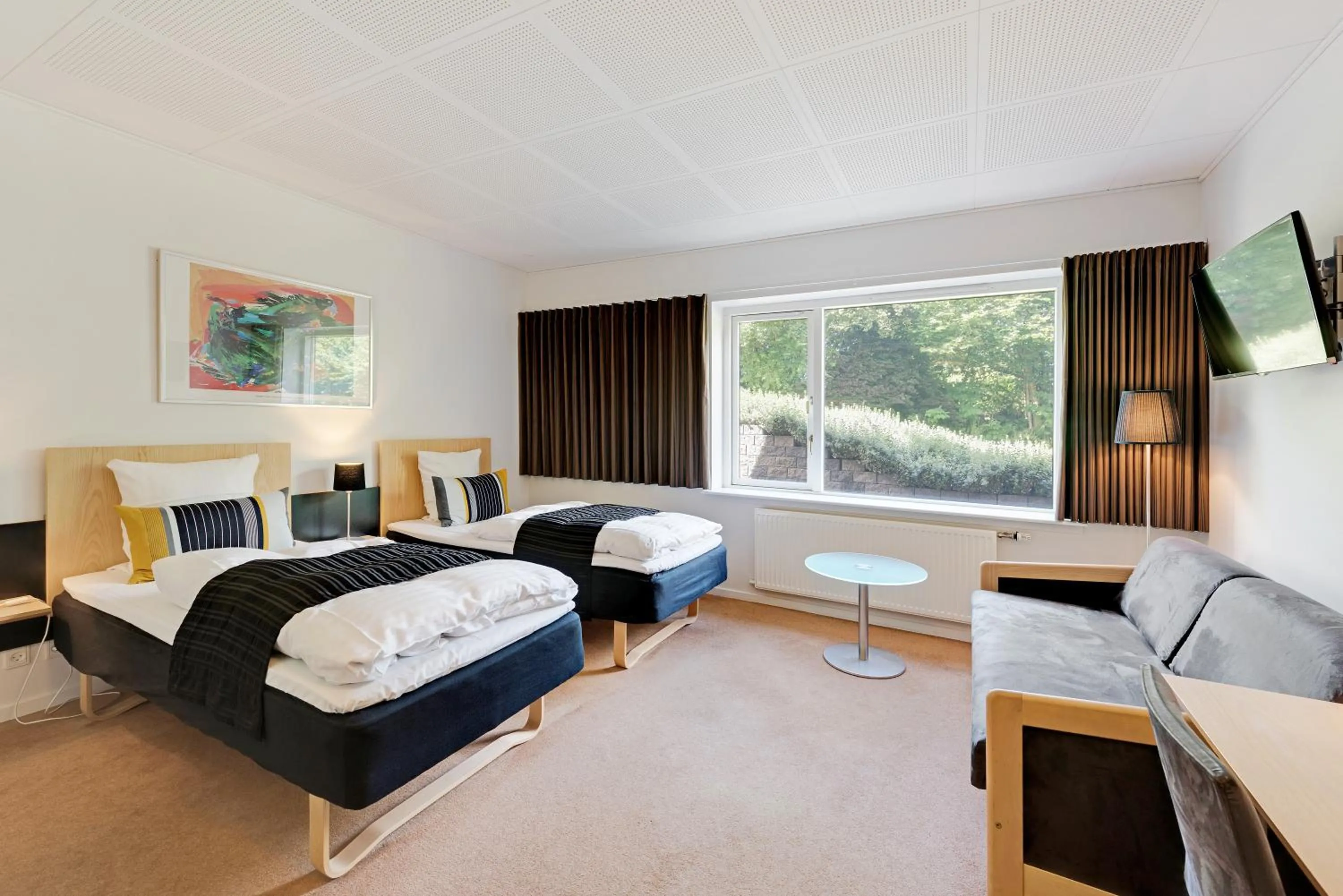 Bed in Hotel Jernbanegade