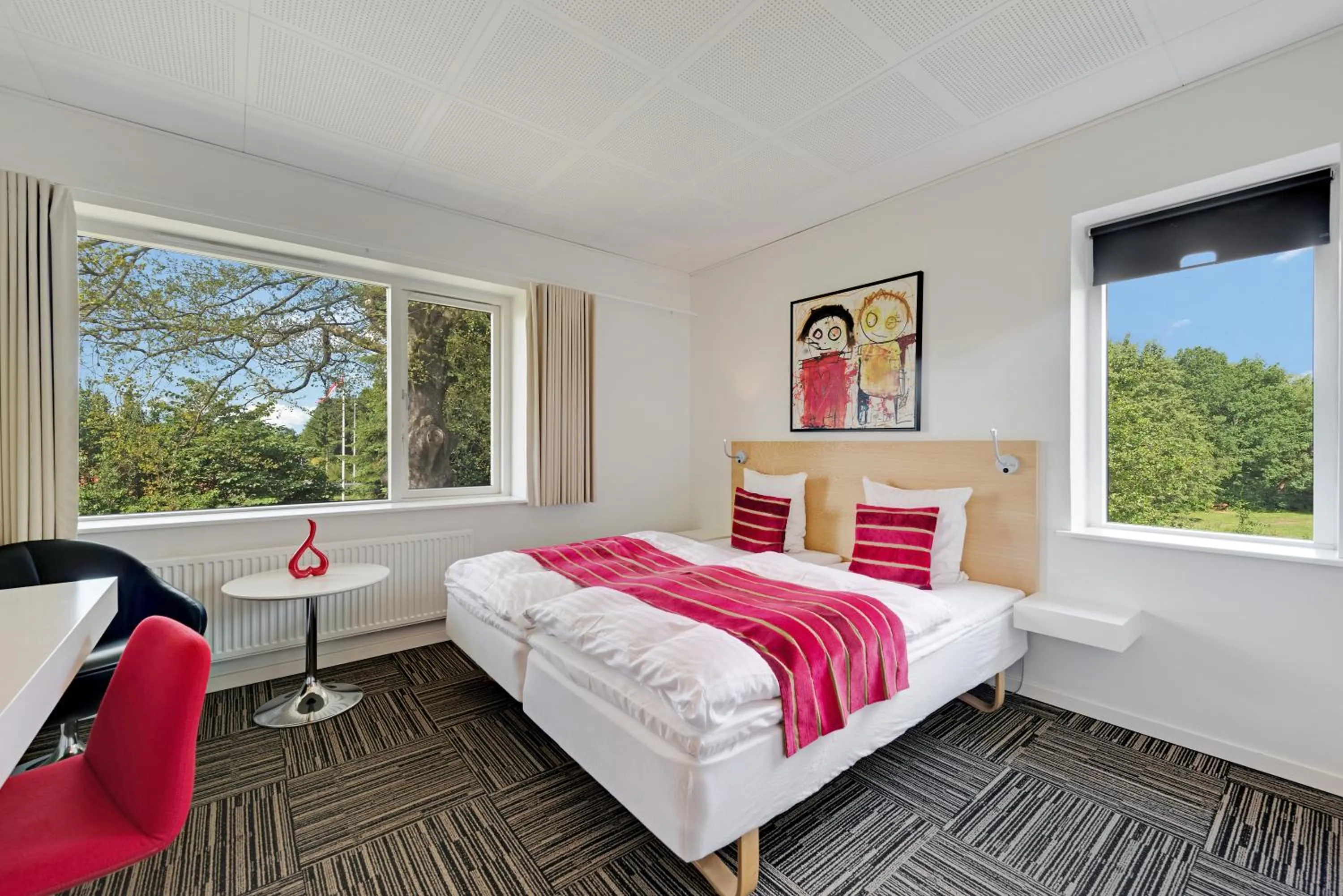 Bed in Hotel Jernbanegade