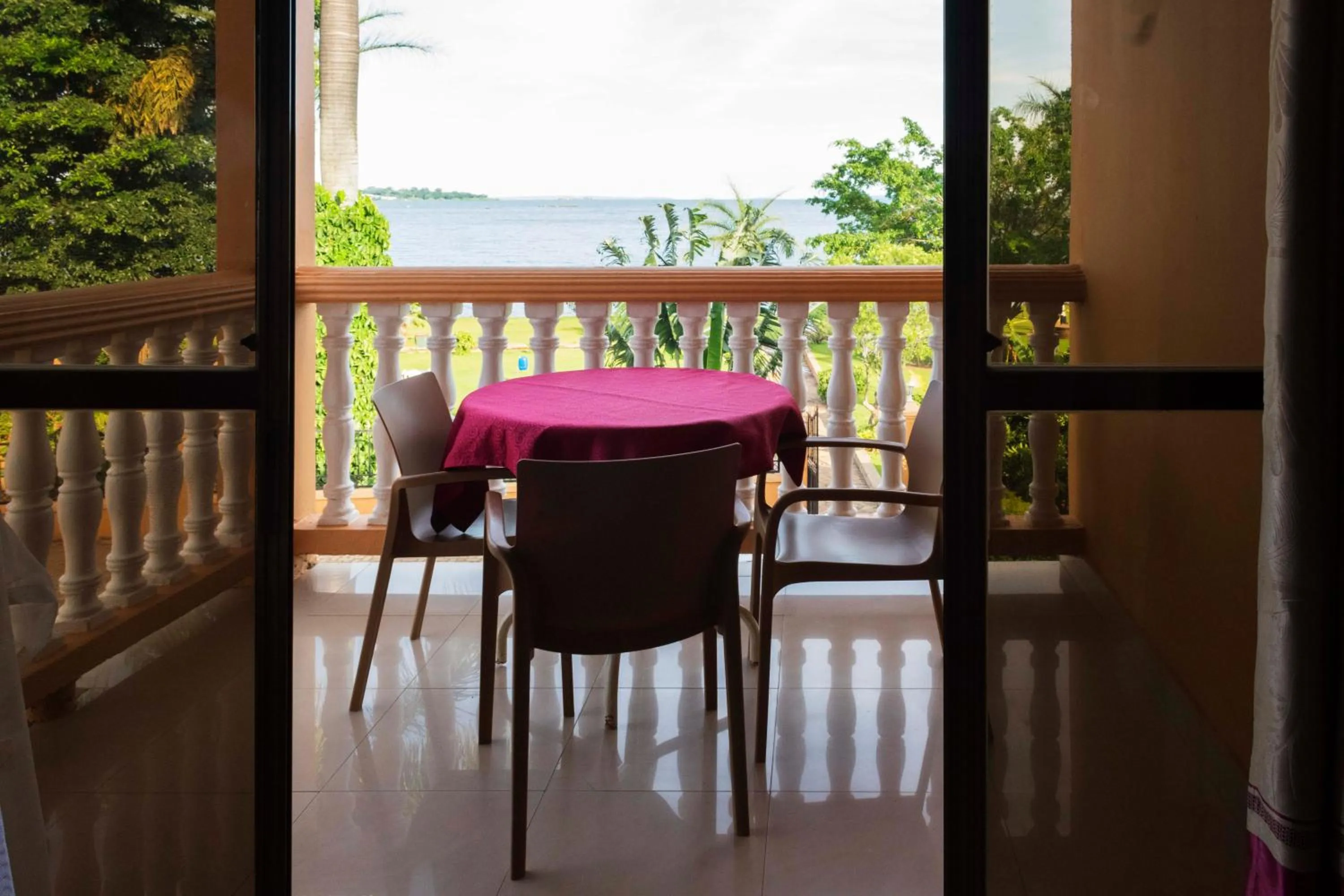 Balcony/Terrace in Sienna Beach Hotel Entebbe
