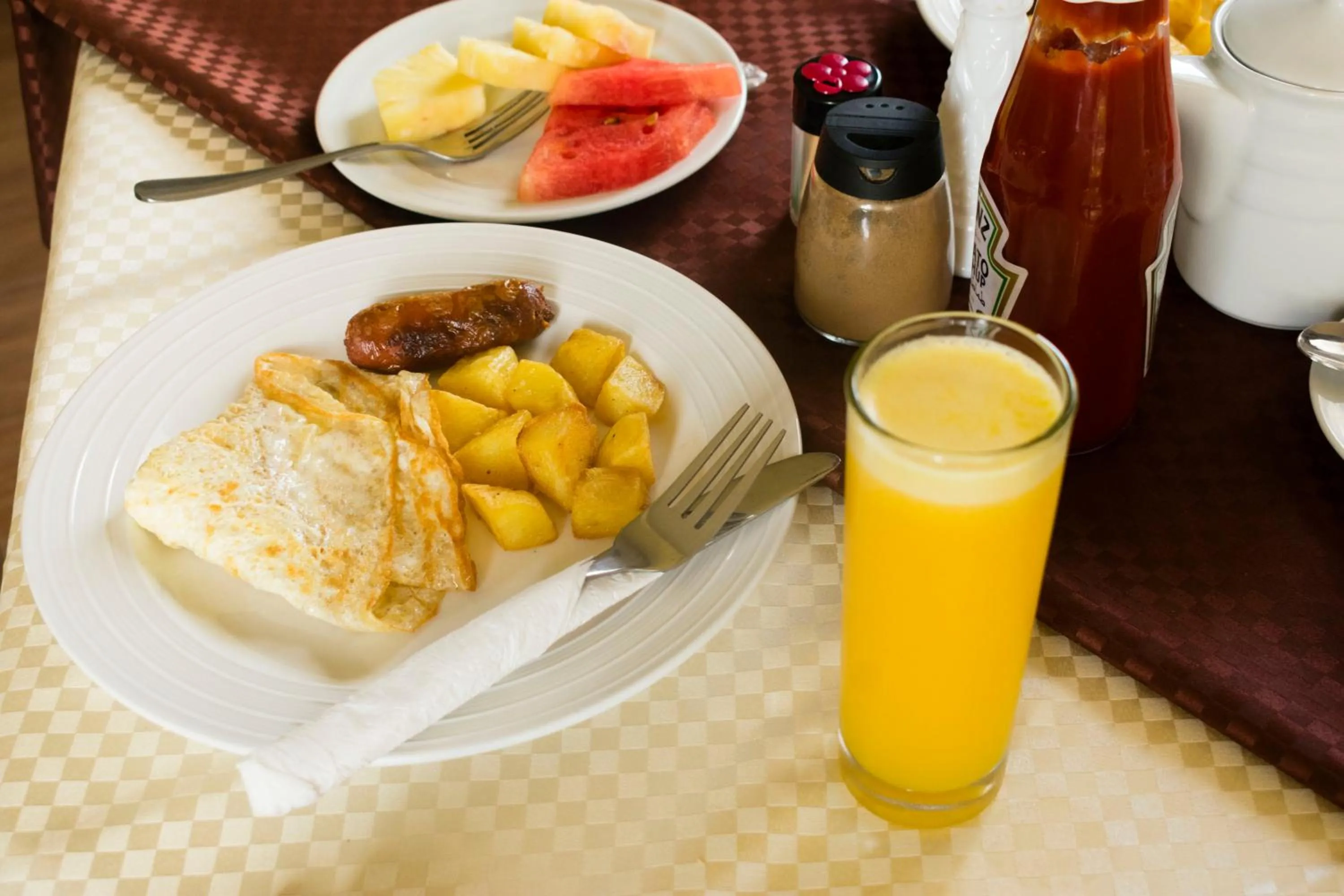 Breakfast in Sienna Beach Hotel Entebbe