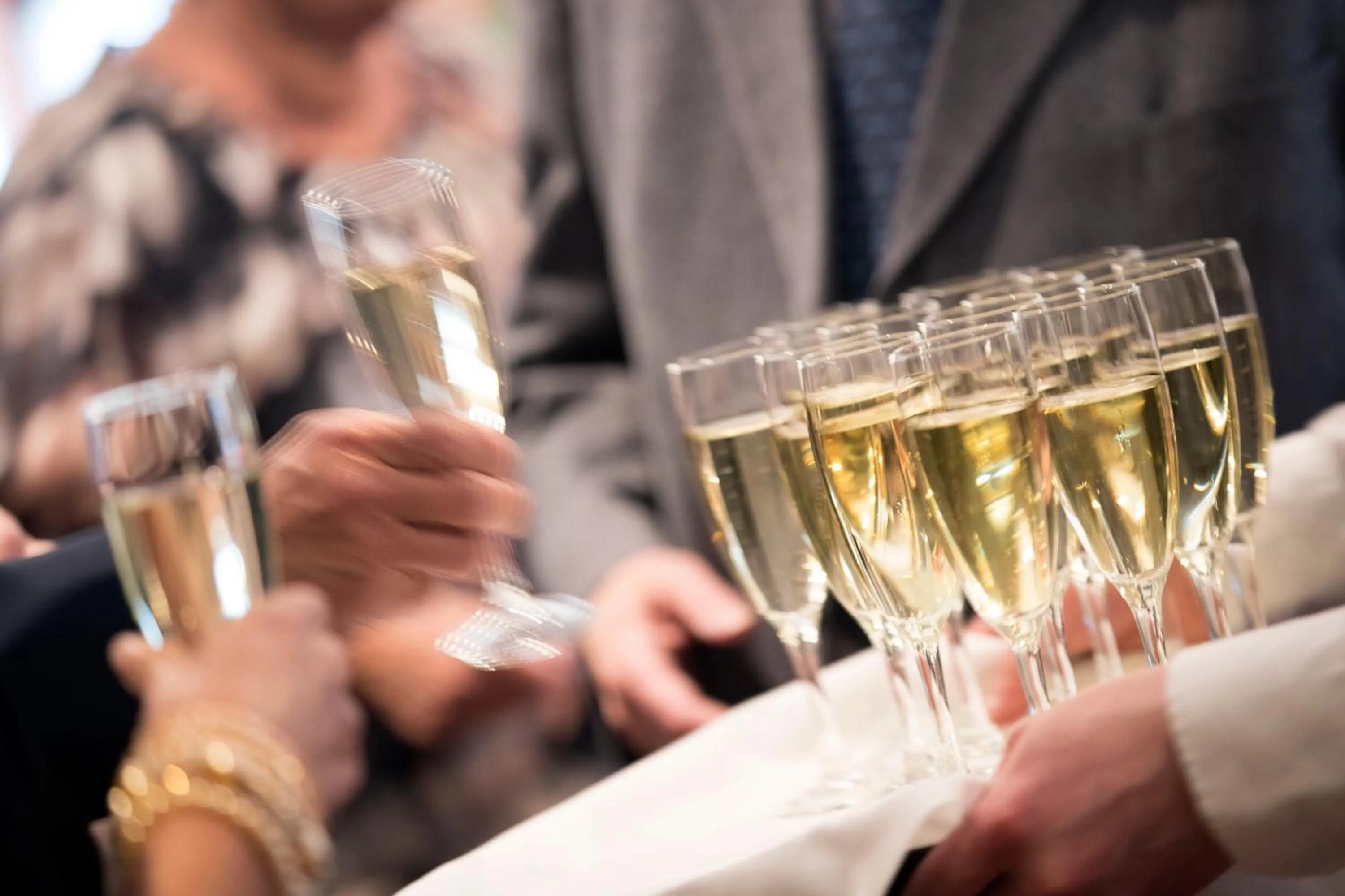 Alcoholic drinks in Hotel Amerika