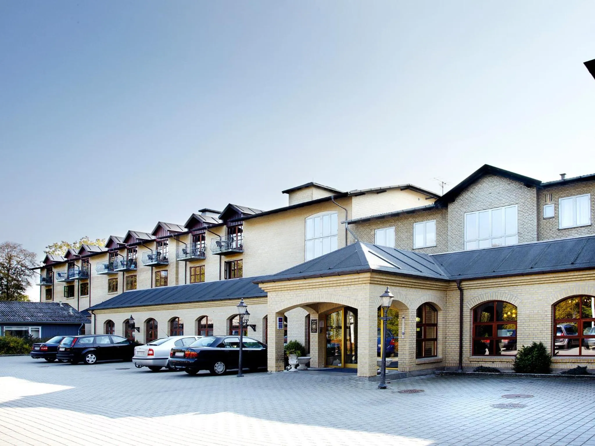 Facade/entrance in Hotel Amerika