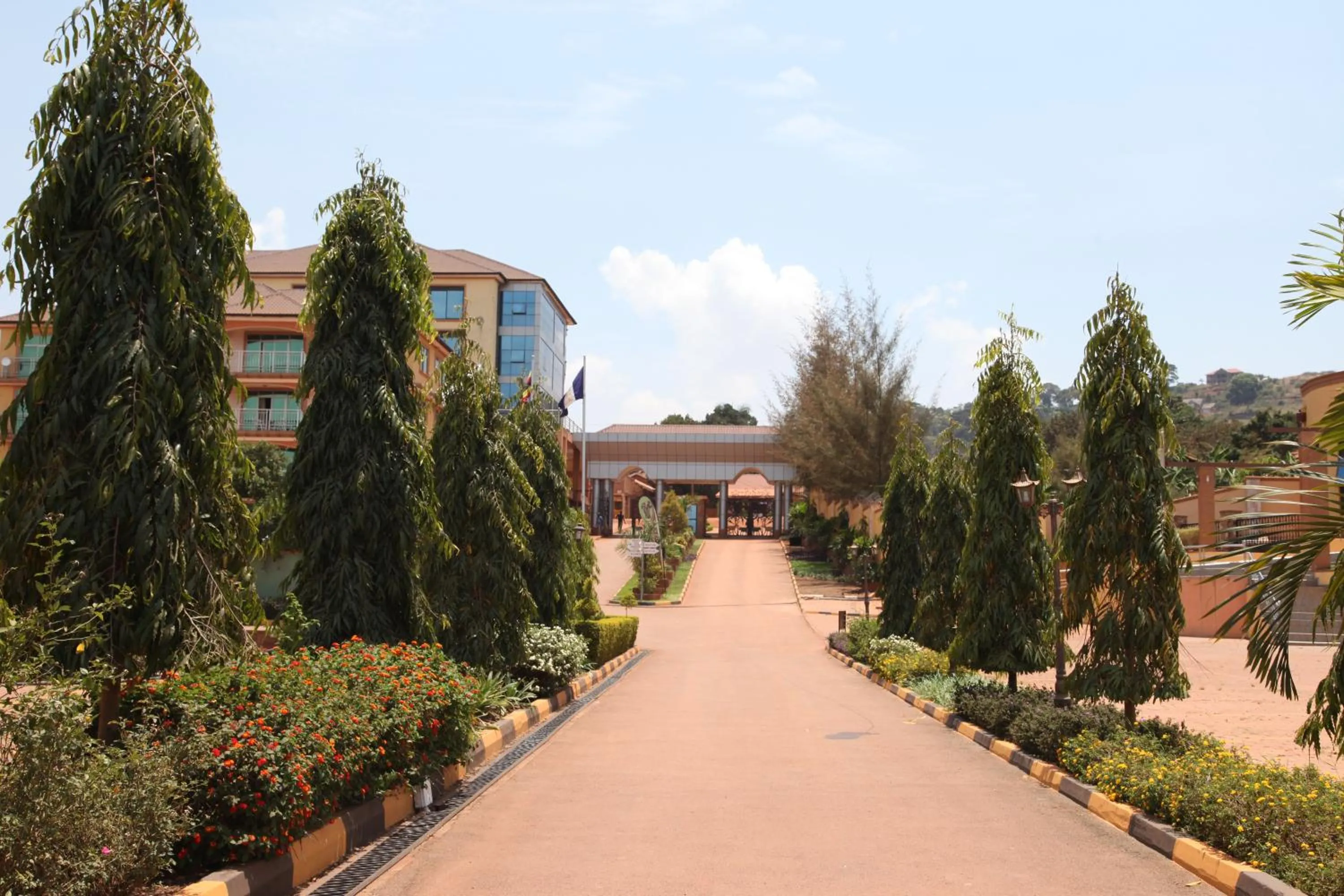 Garden view in Nican Resort Hotel Seguku Entebbe