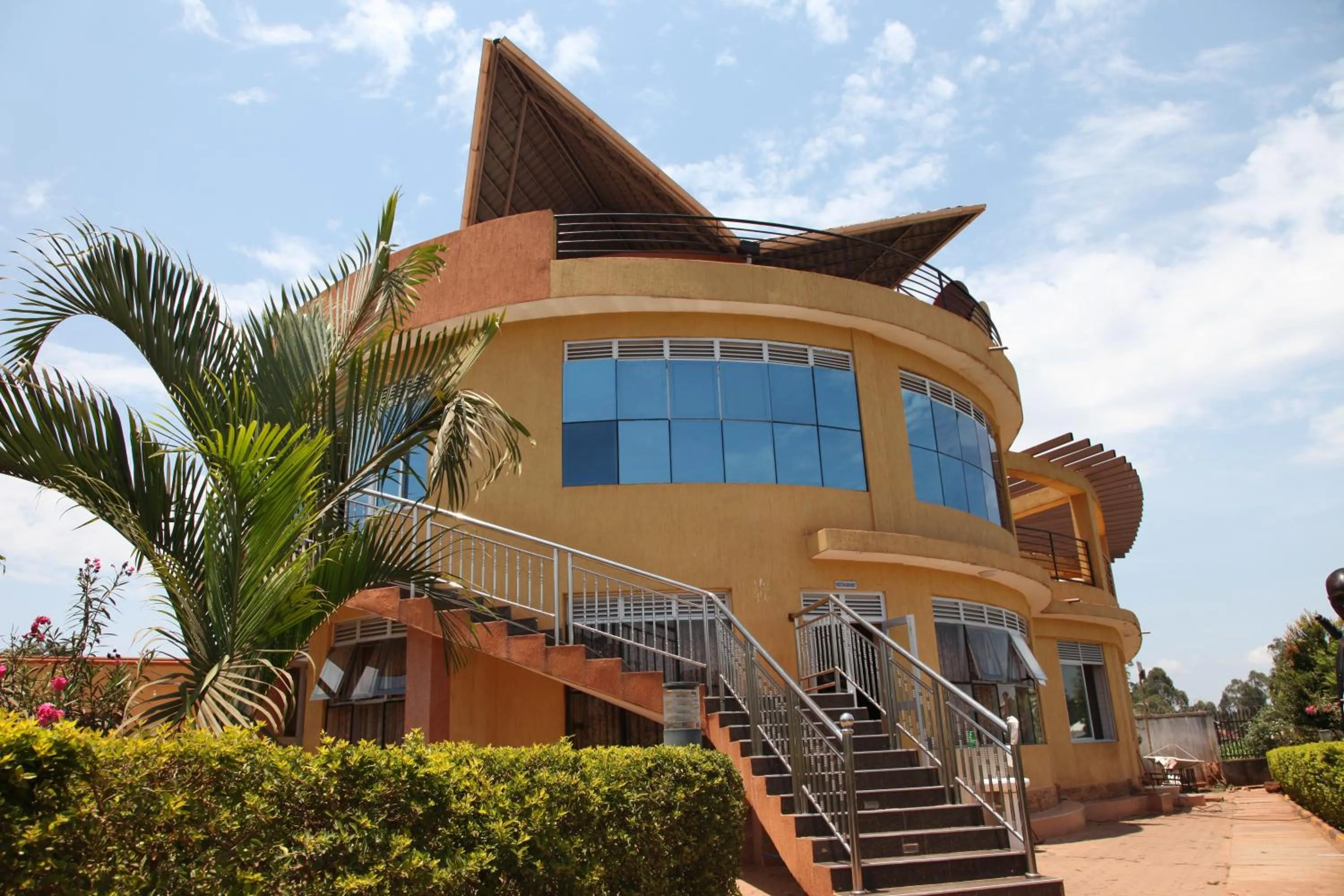 Facade/entrance in Nican Resort Hotel Seguku Entebbe