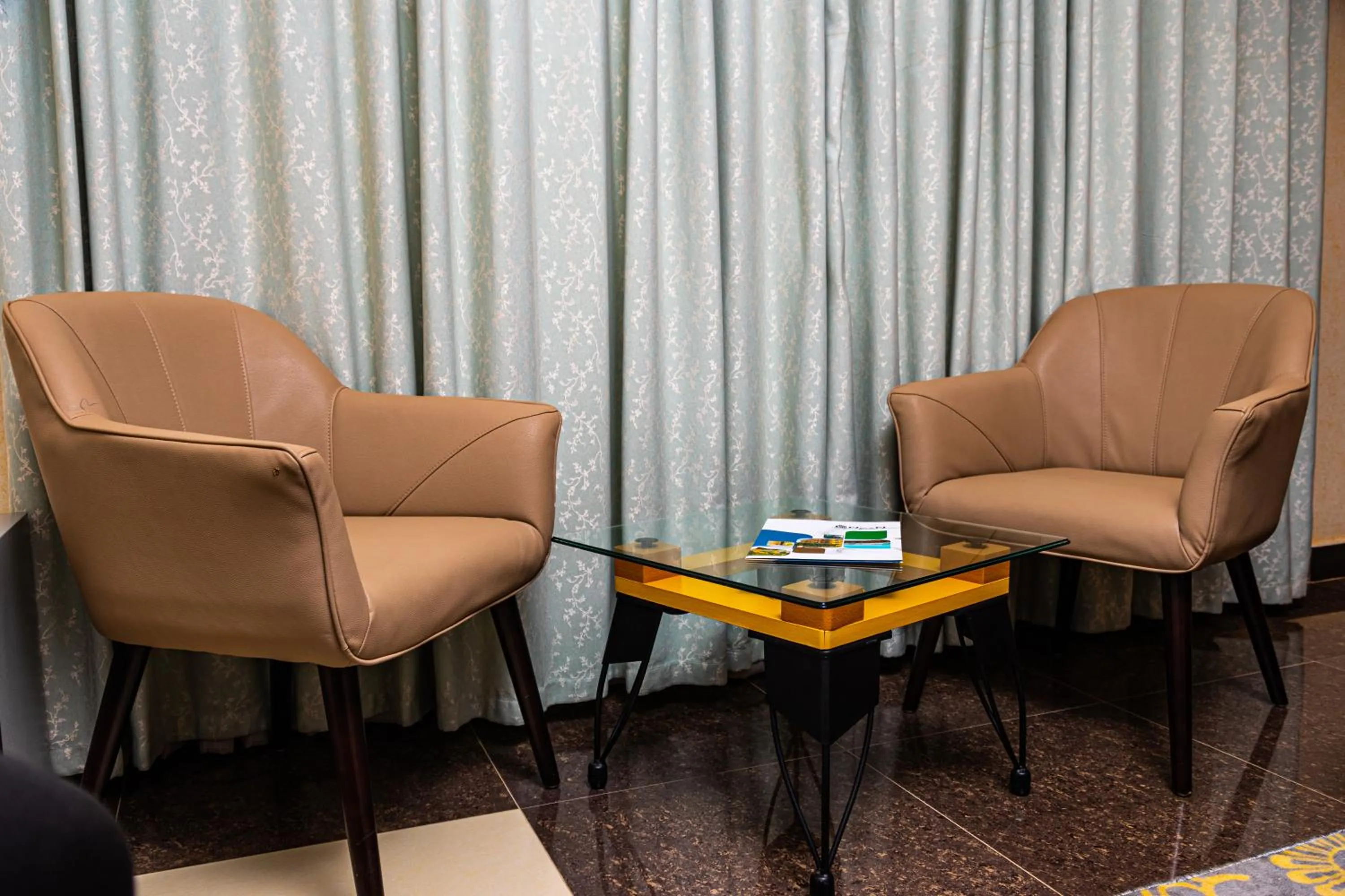 Seating area in Nican Resort Hotel Seguku Entebbe