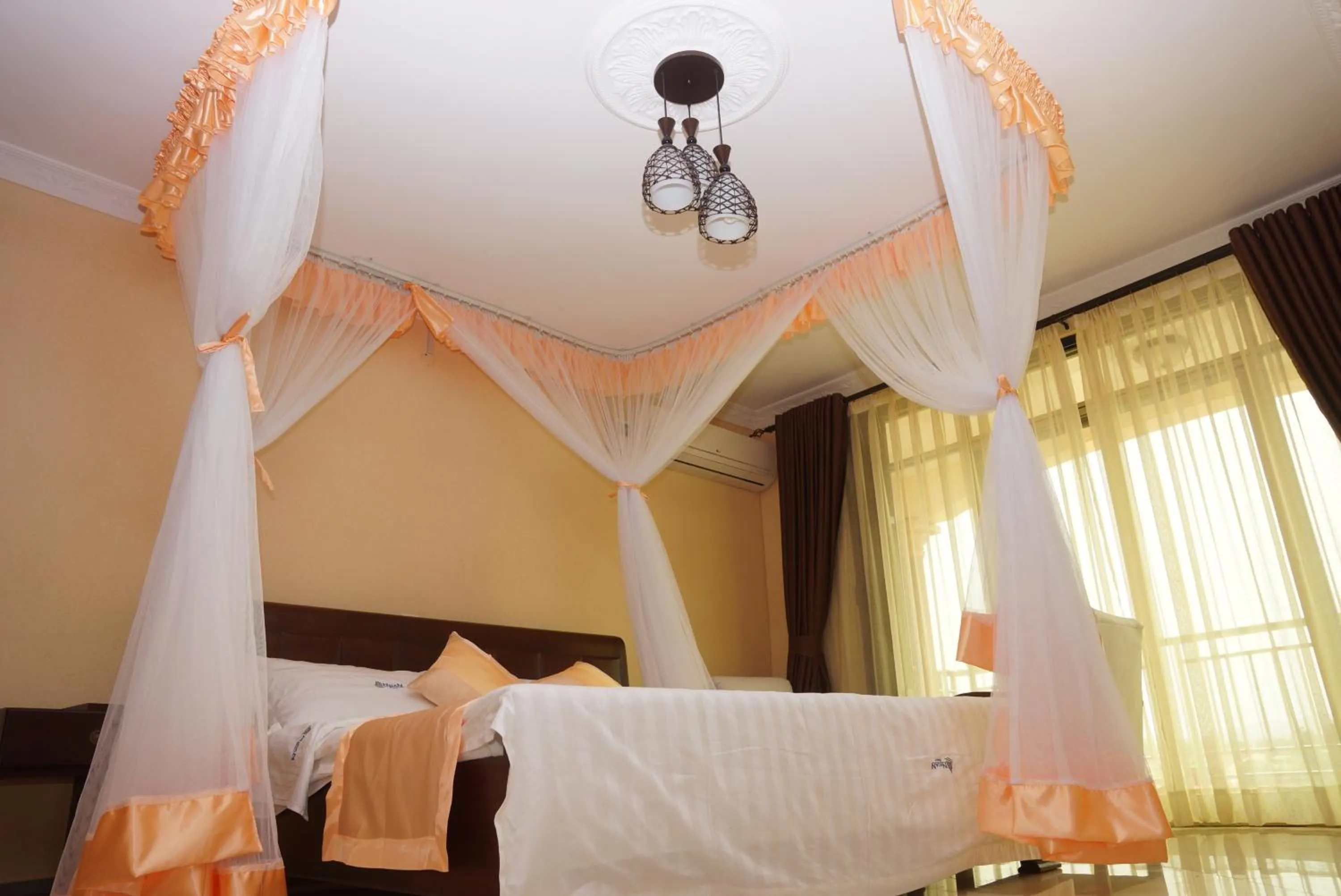 Bedroom in Nican Resort Hotel Seguku Entebbe