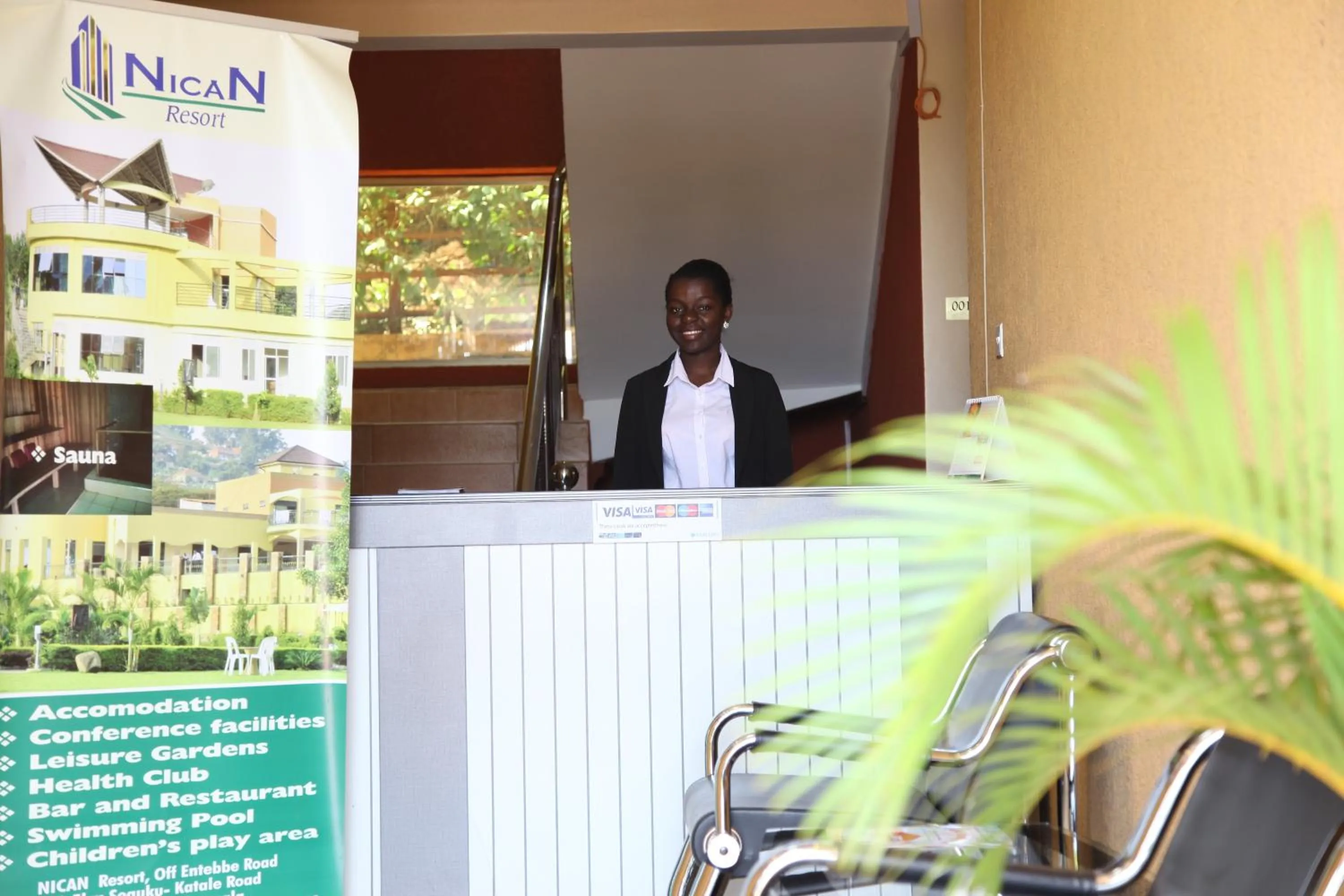 Staff in Nican Resort Hotel Seguku Entebbe