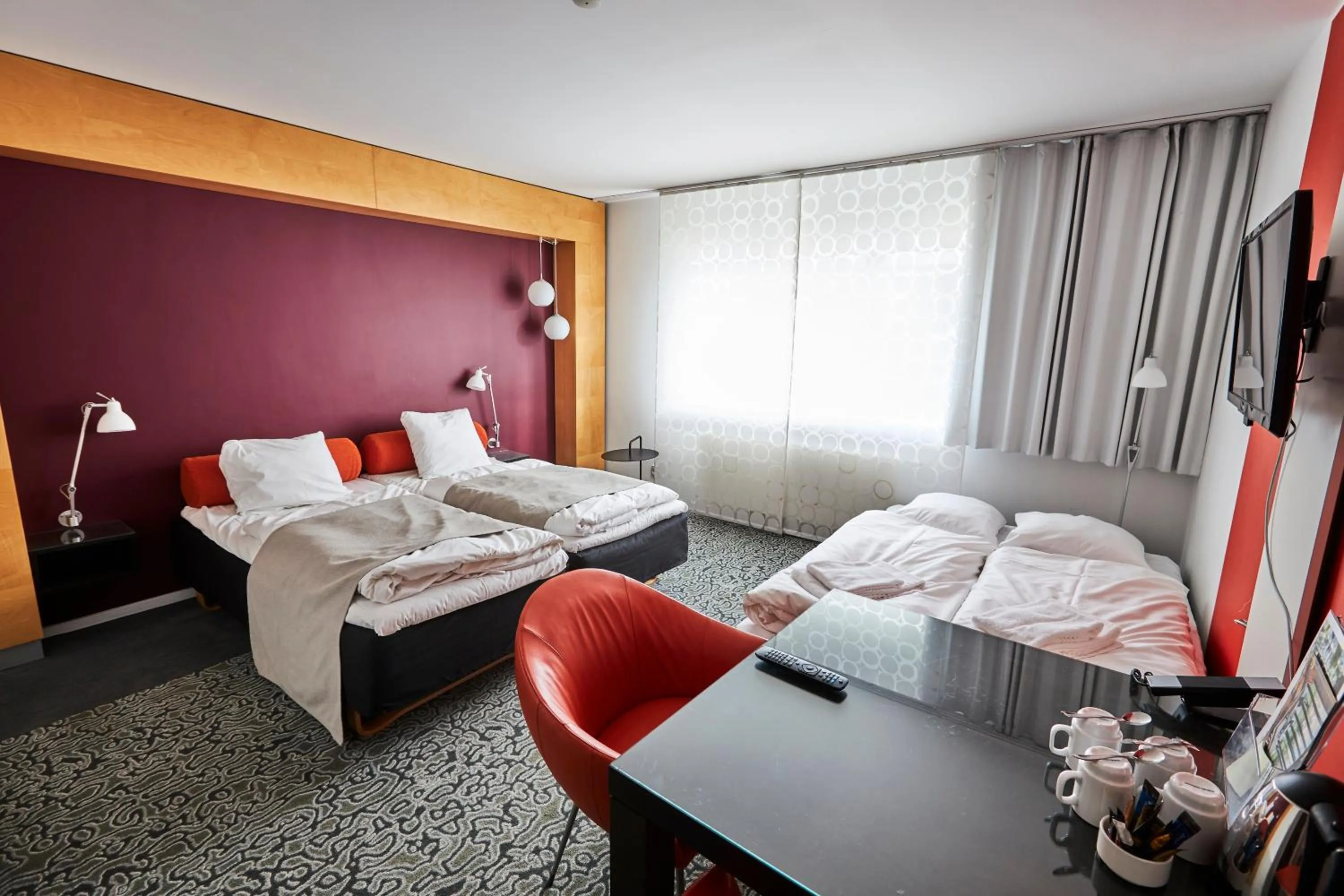 Bed in Nyborg Strand Hotel & Konference