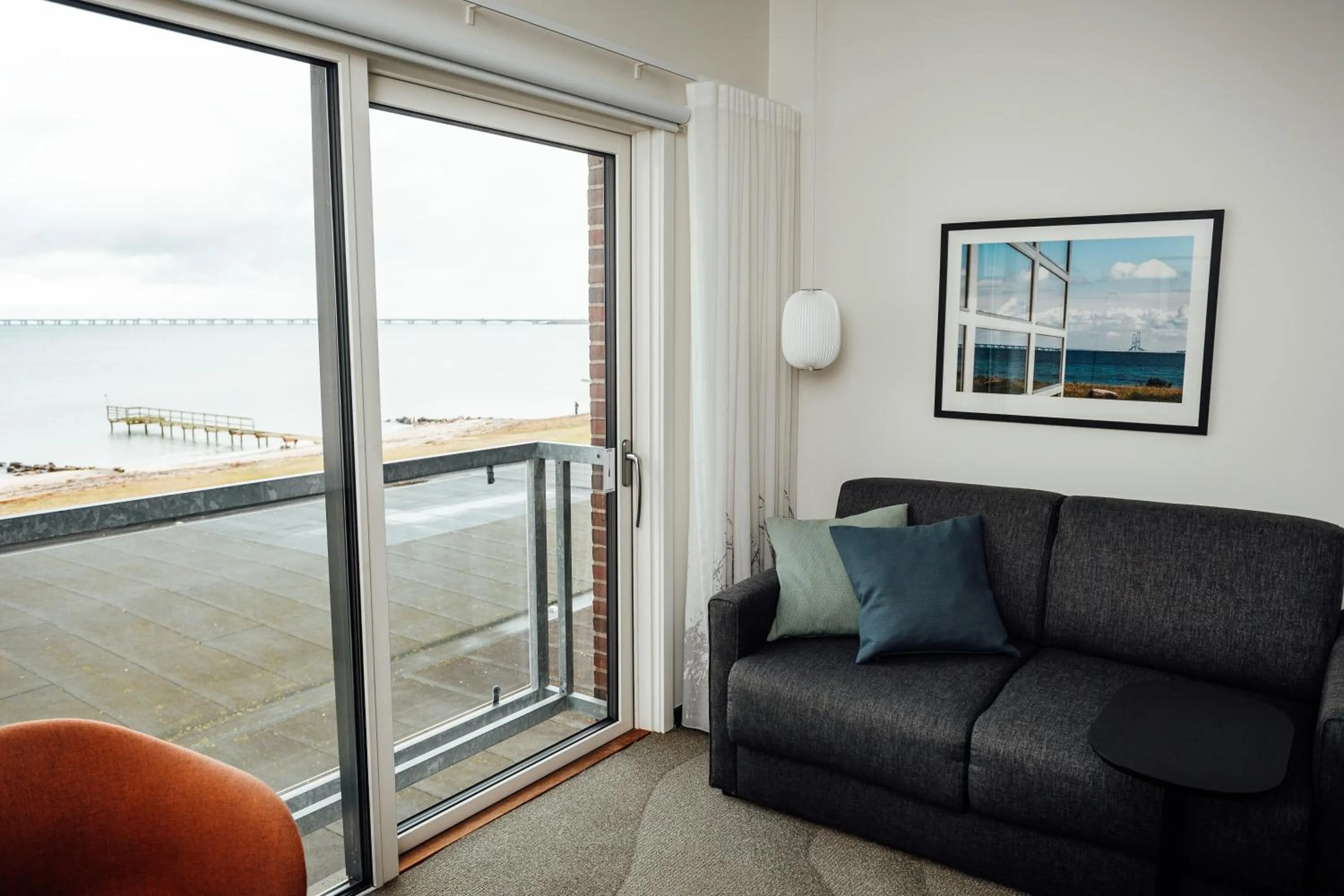Sea view in Nyborg Strand Hotel & Konference