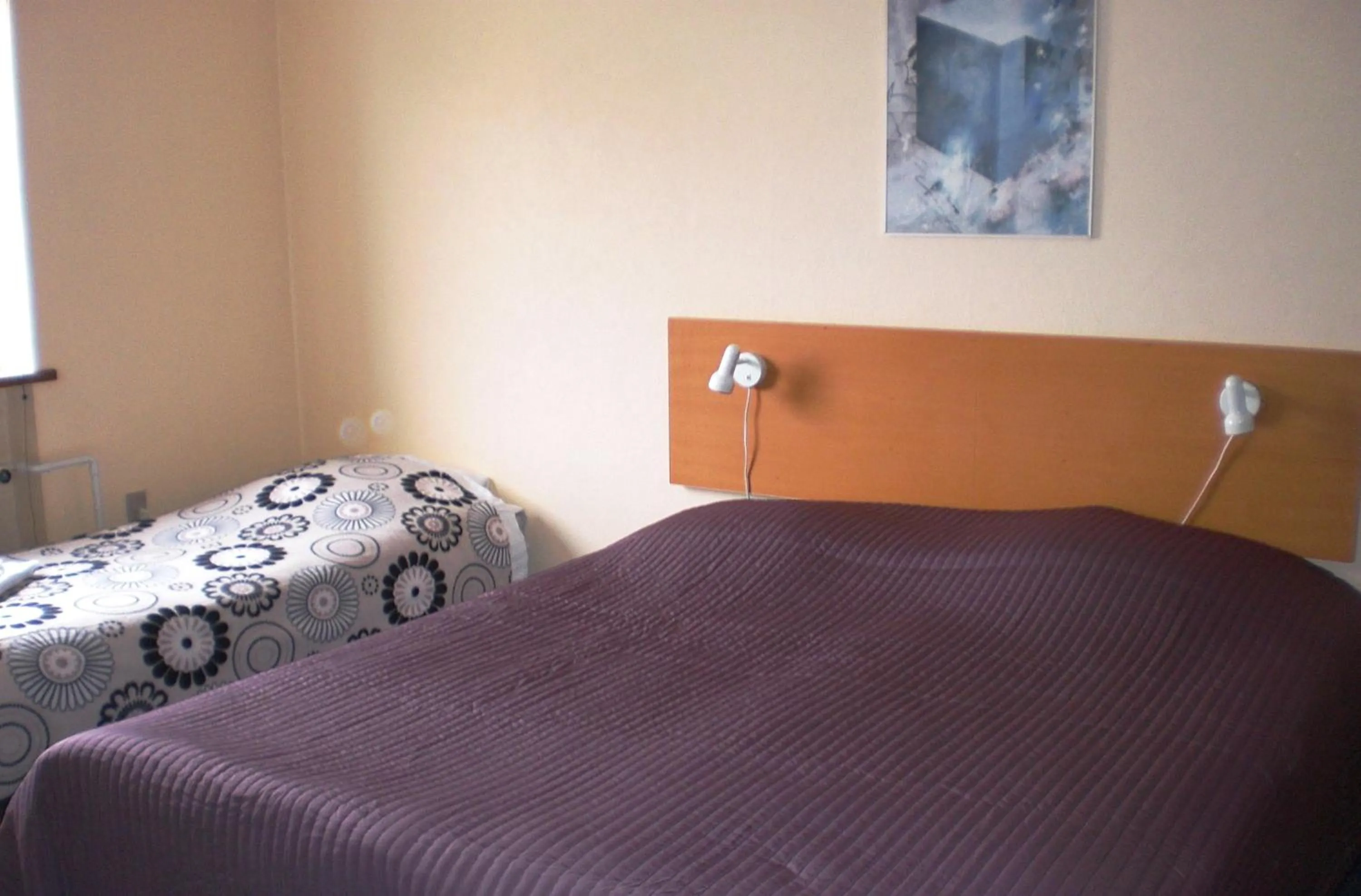 Bed in Hotel Kong Valdemar