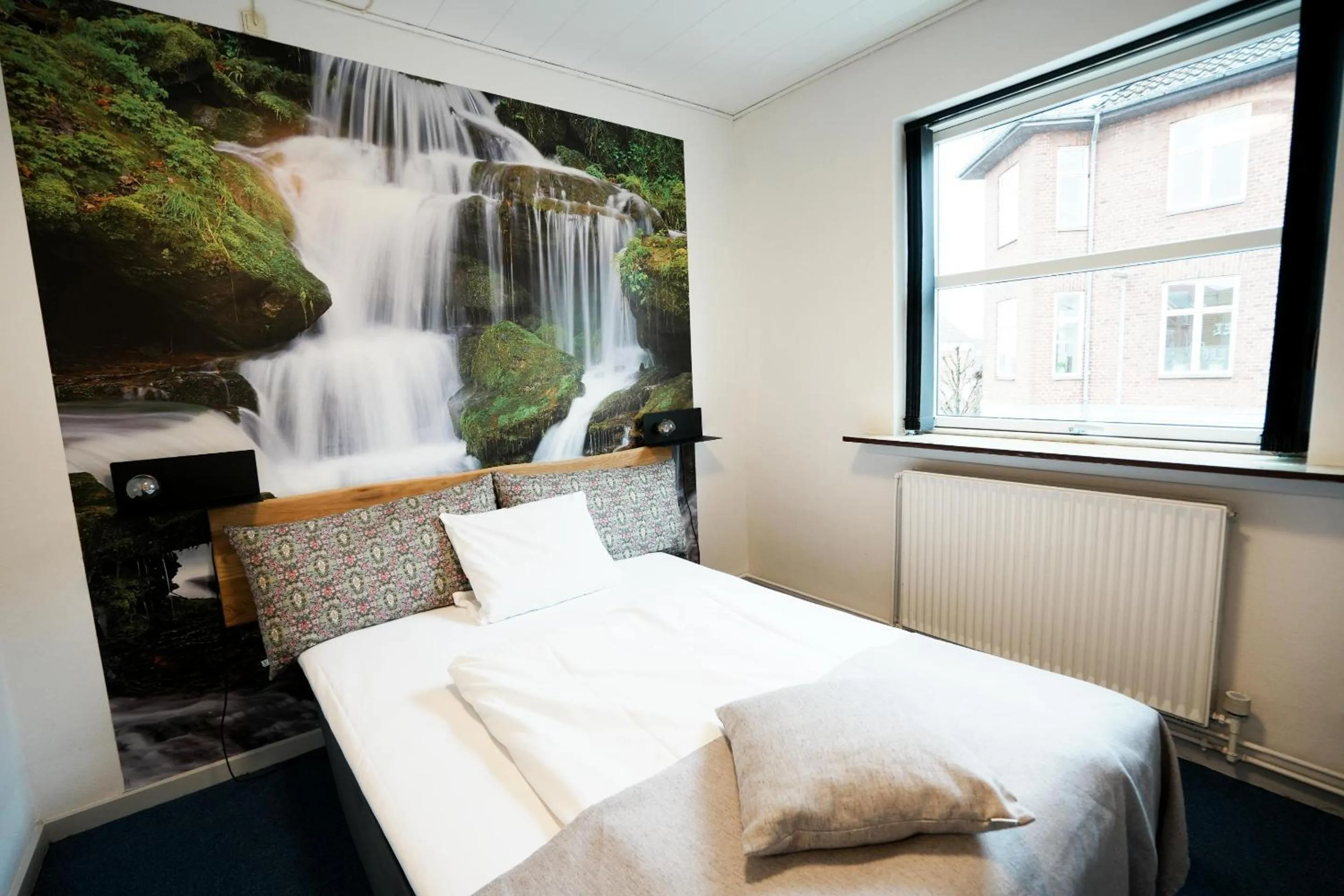 Bed in Hotel Vildbjerg