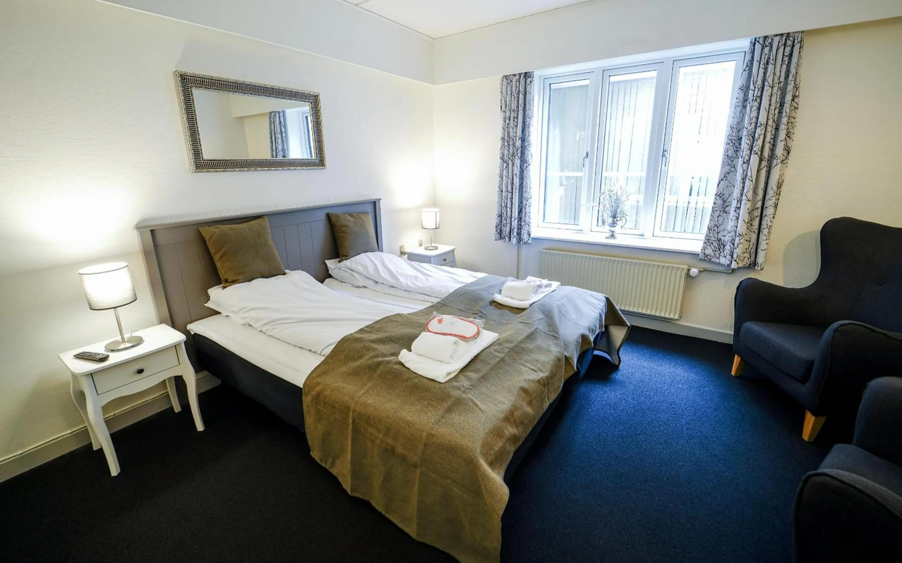 Bed in Dronninglund Hotel