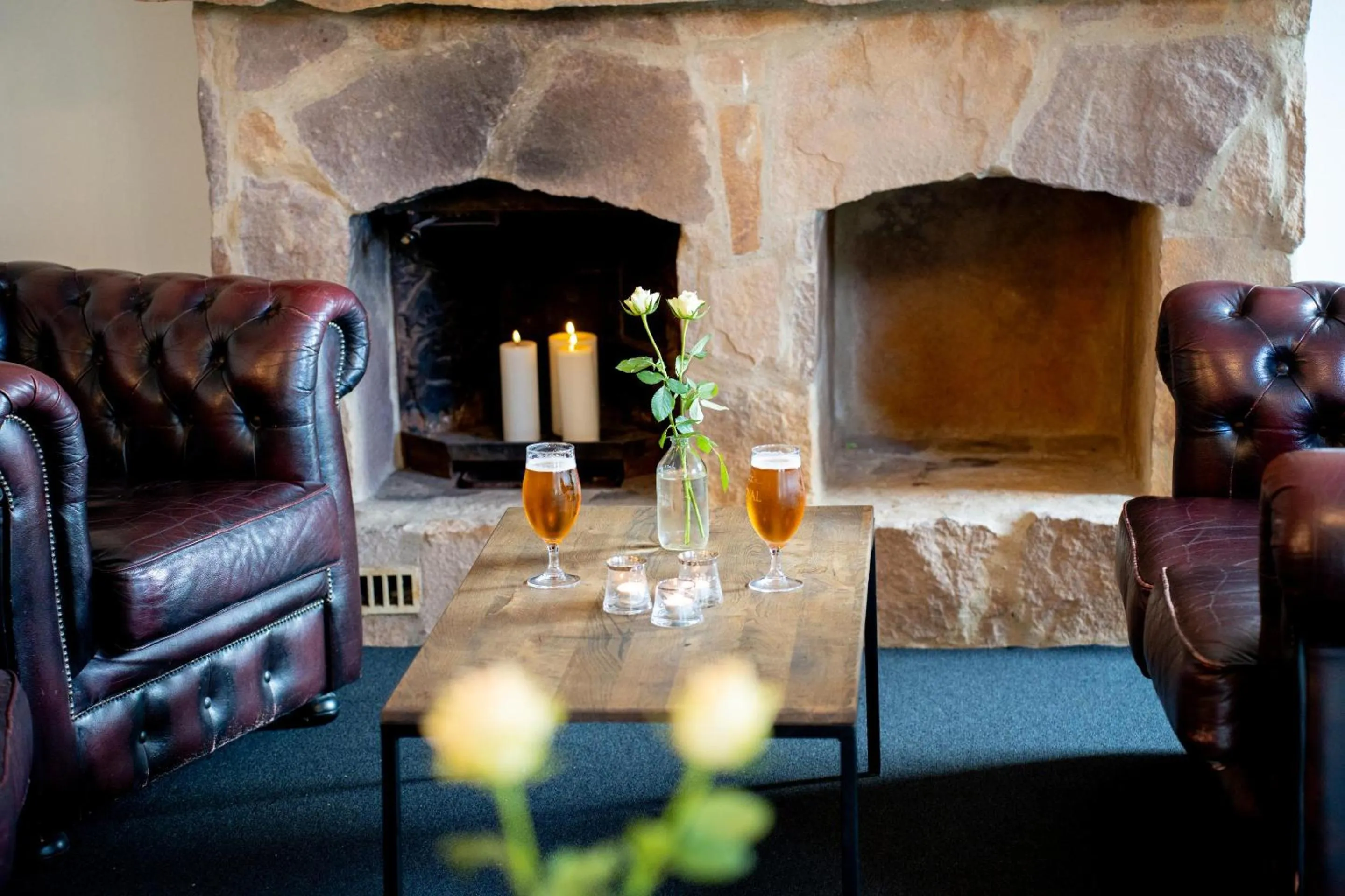 Seating area in Dronninglund Hotel