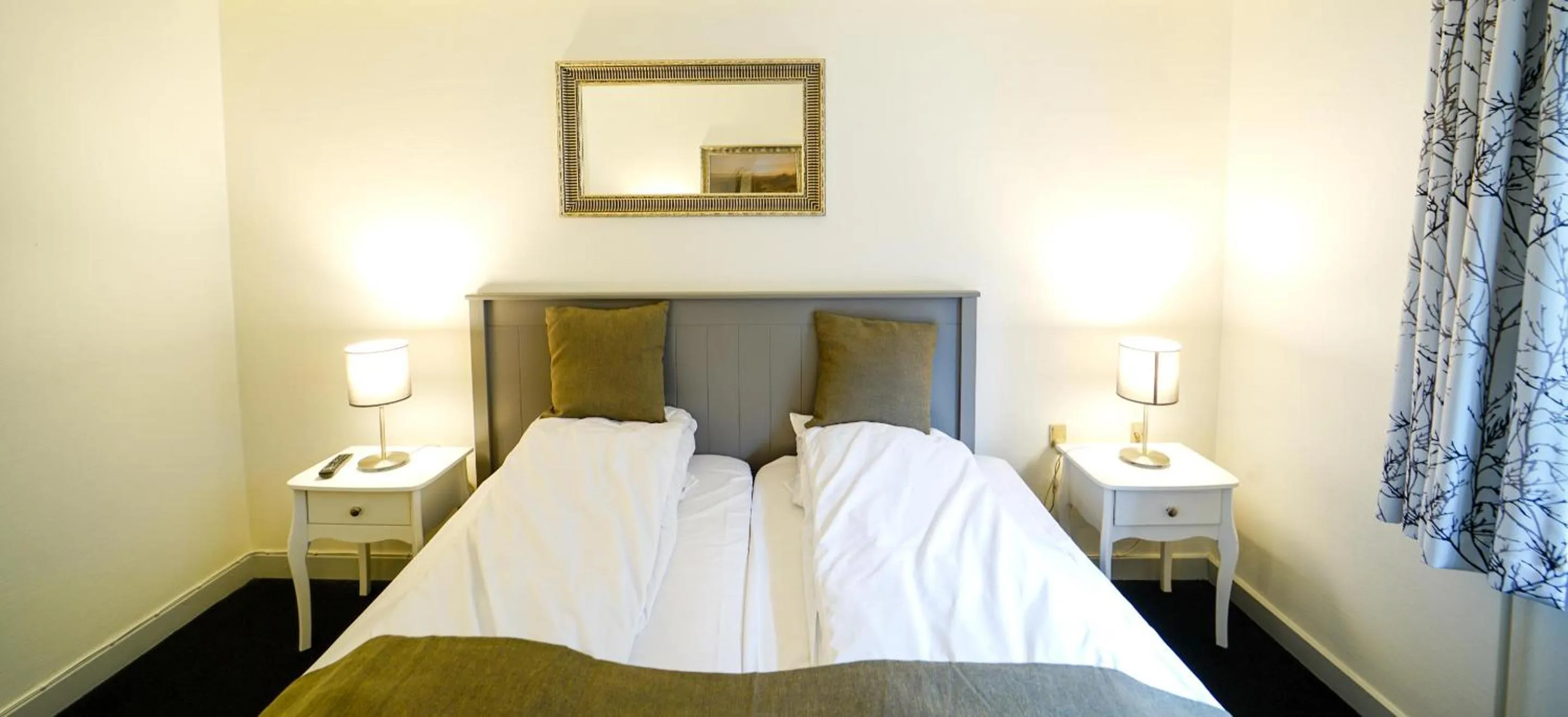 Bed in Dronninglund Hotel