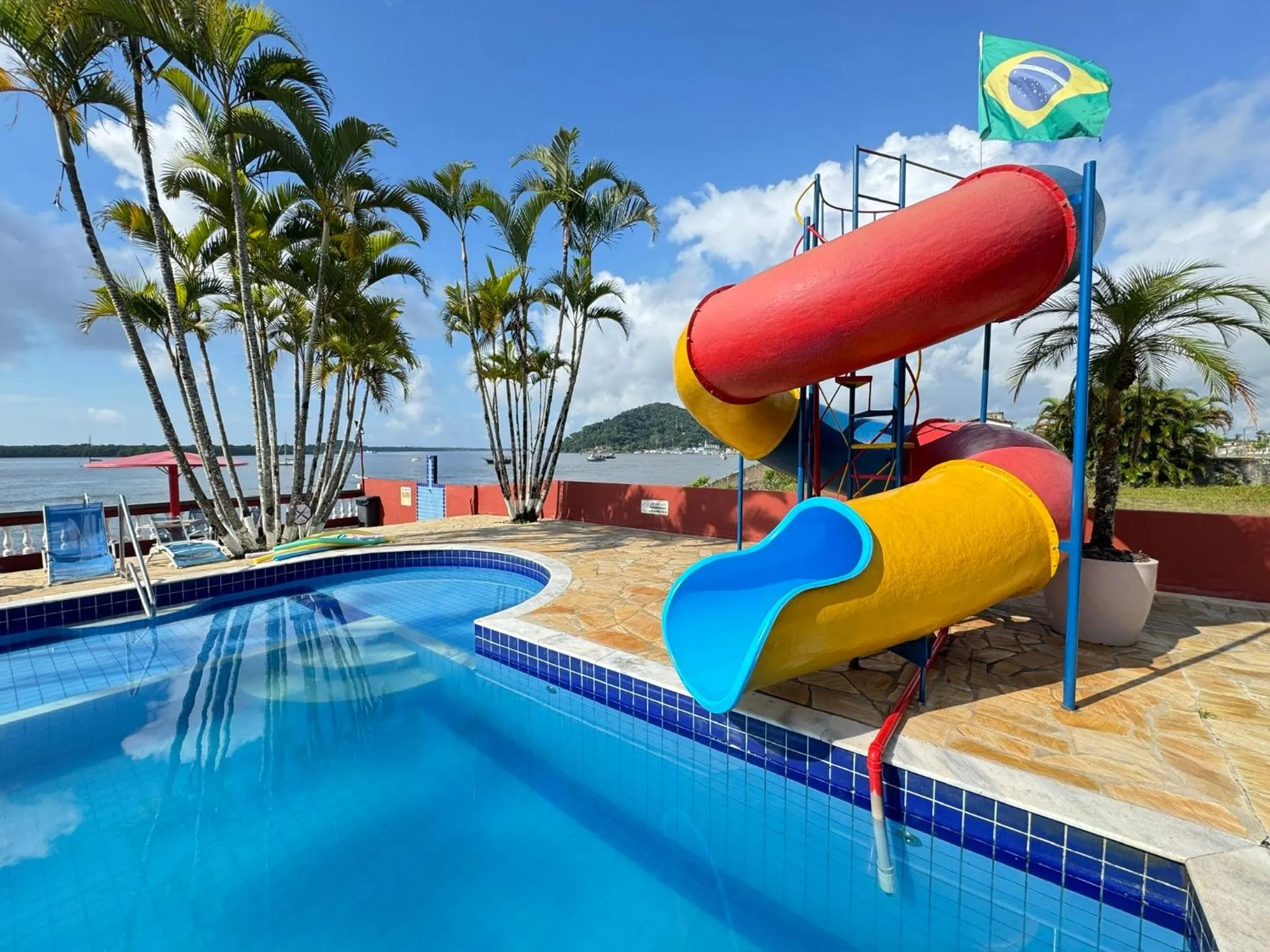 Aqua park in Hotel Marazul
