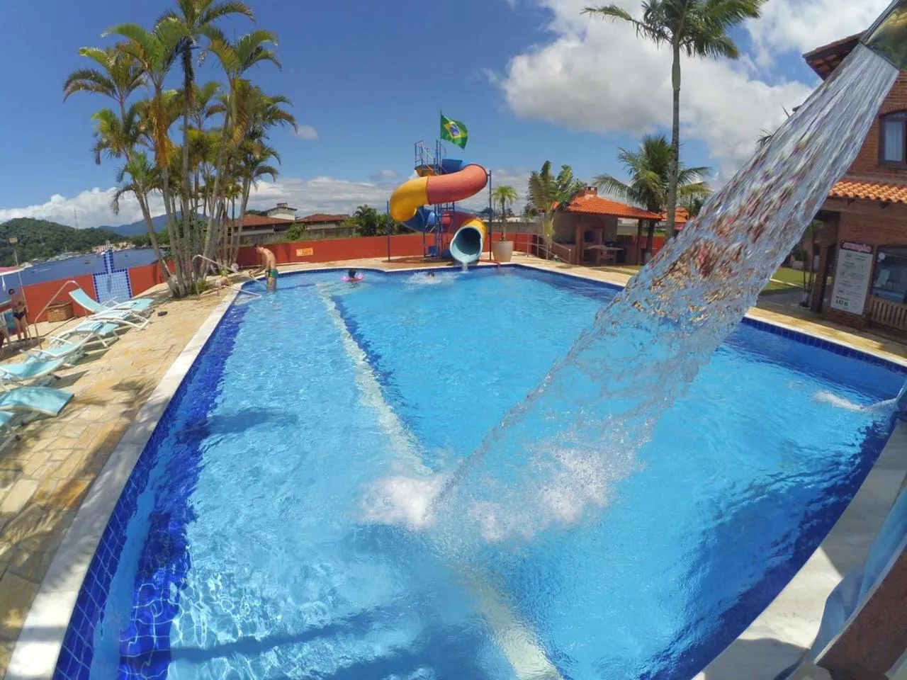 Pool view in Hotel Marazul