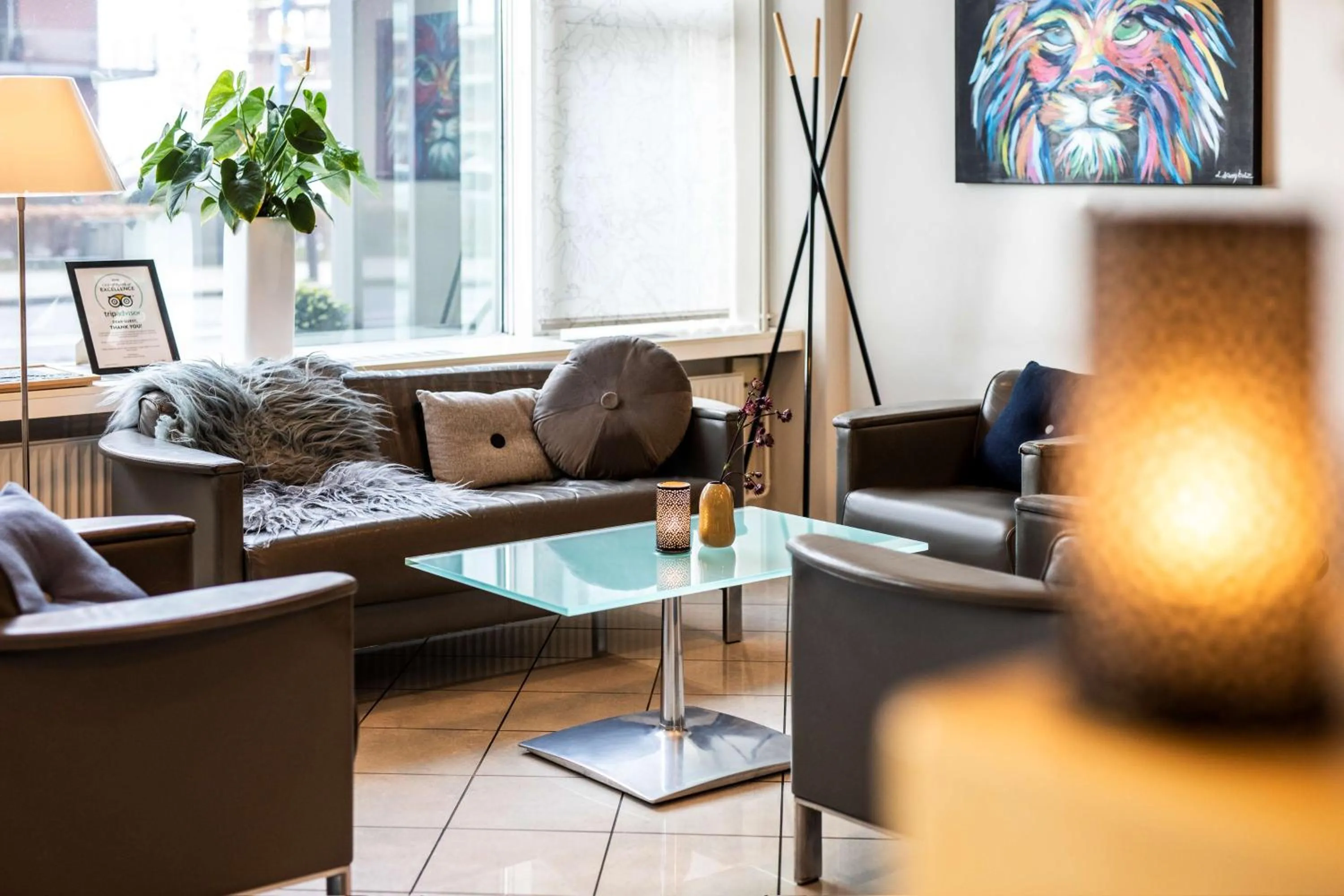 Lounge or bar in Scandic Olympic