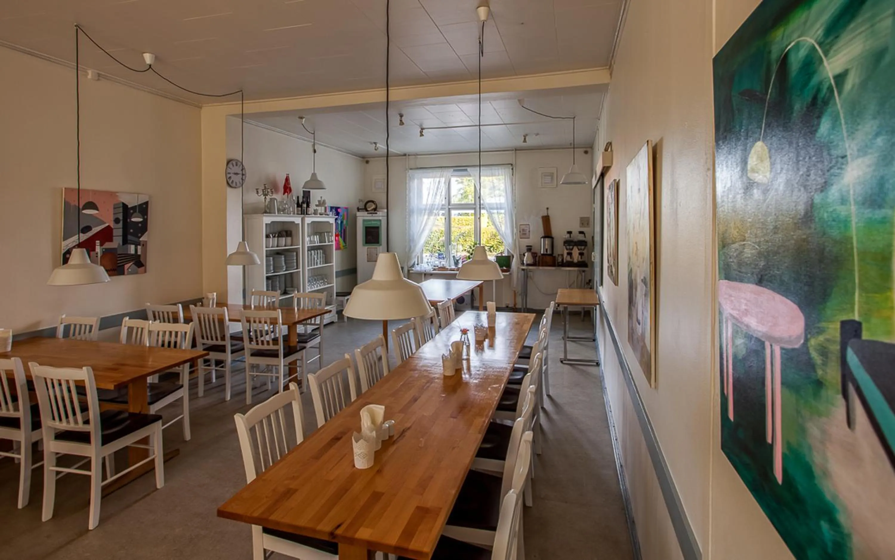 Restaurant/places to eat in Fredensborg Vandrerhjem, i Kongens baghave
