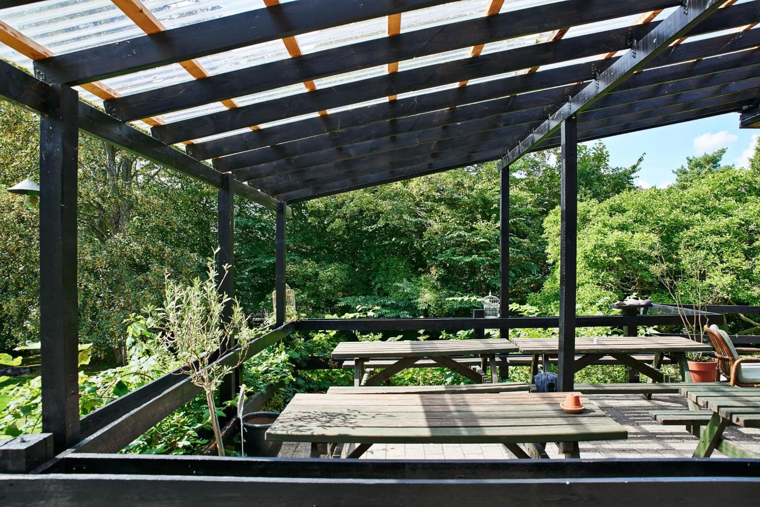 Garden in Fredensborg Vandrerhjem, i Kongens baghave