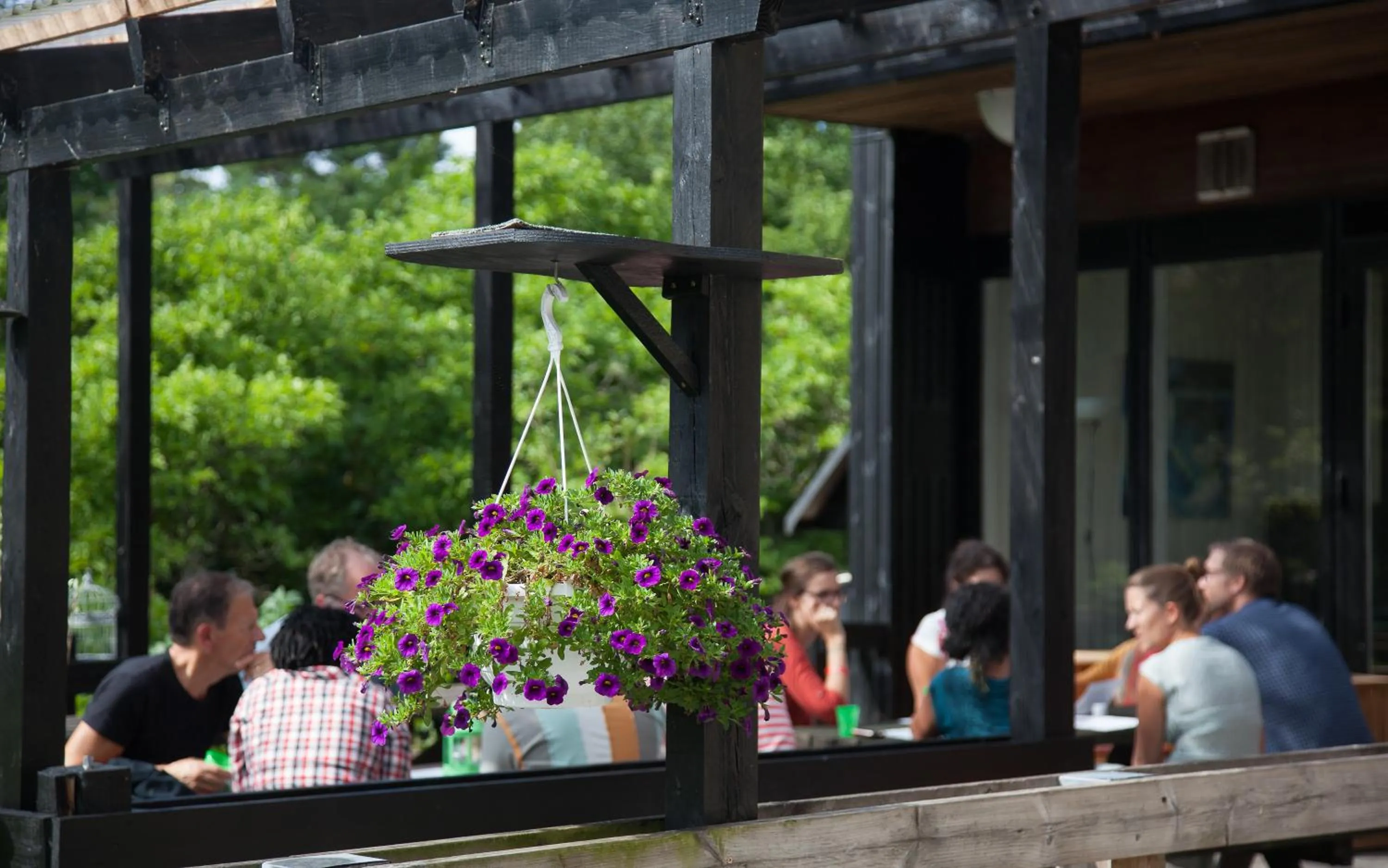 Garden in Fredensborg Vandrerhjem, i Kongens baghave