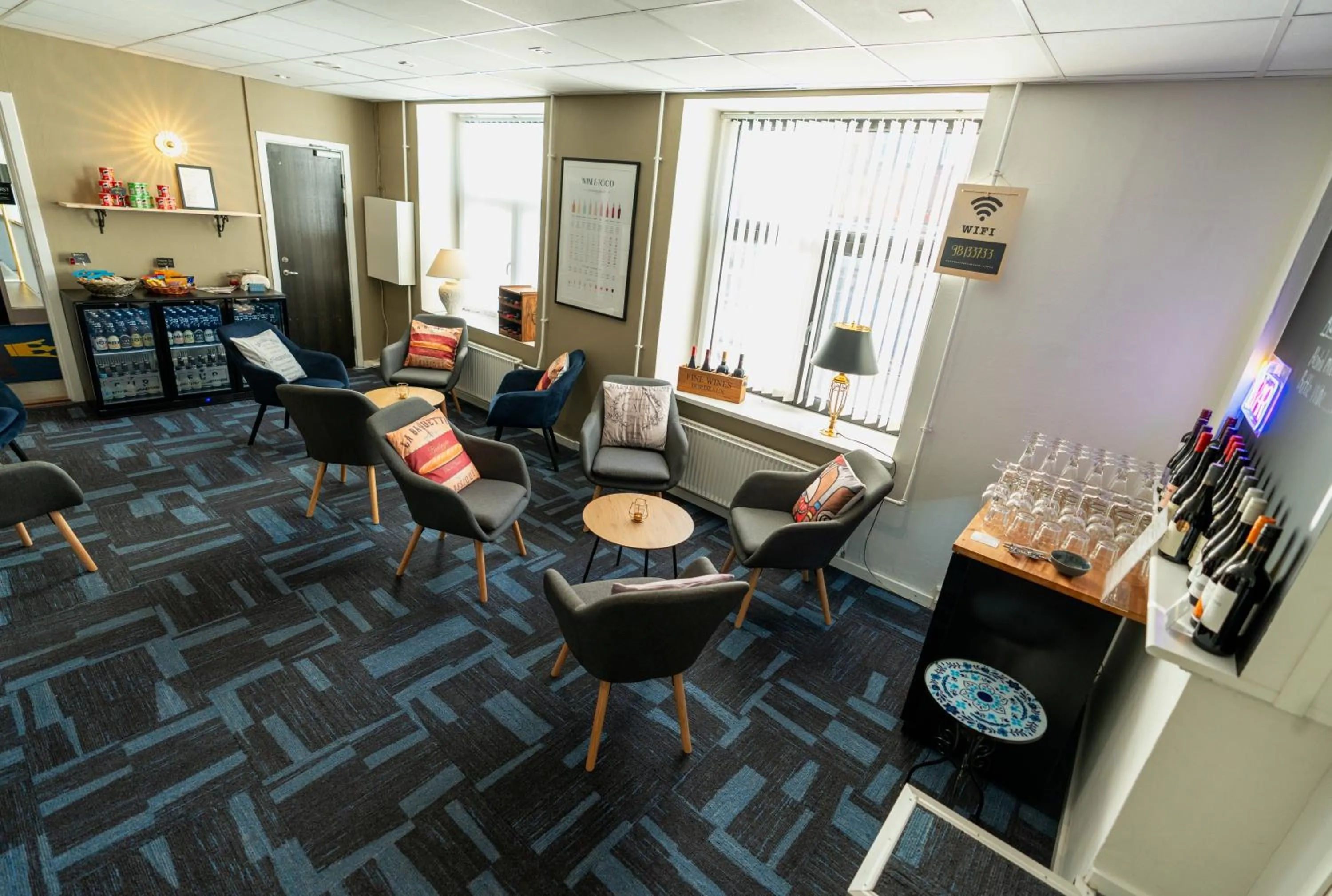 Lounge or bar in Prinsen Hotel