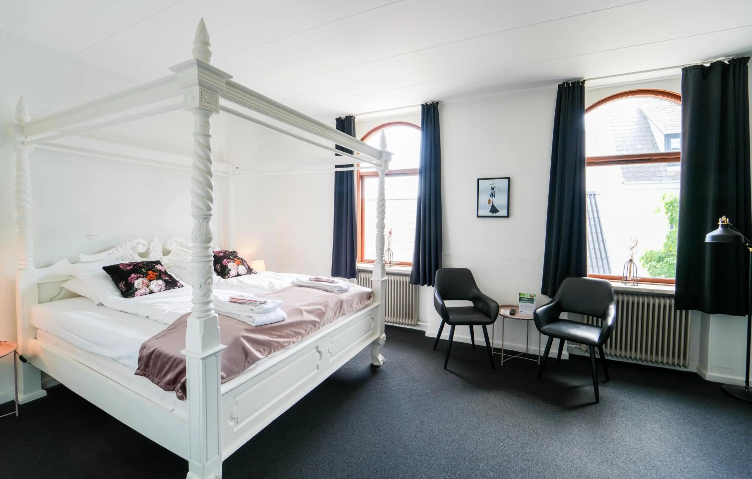 Bed in Hotel Phønix Brønderslev