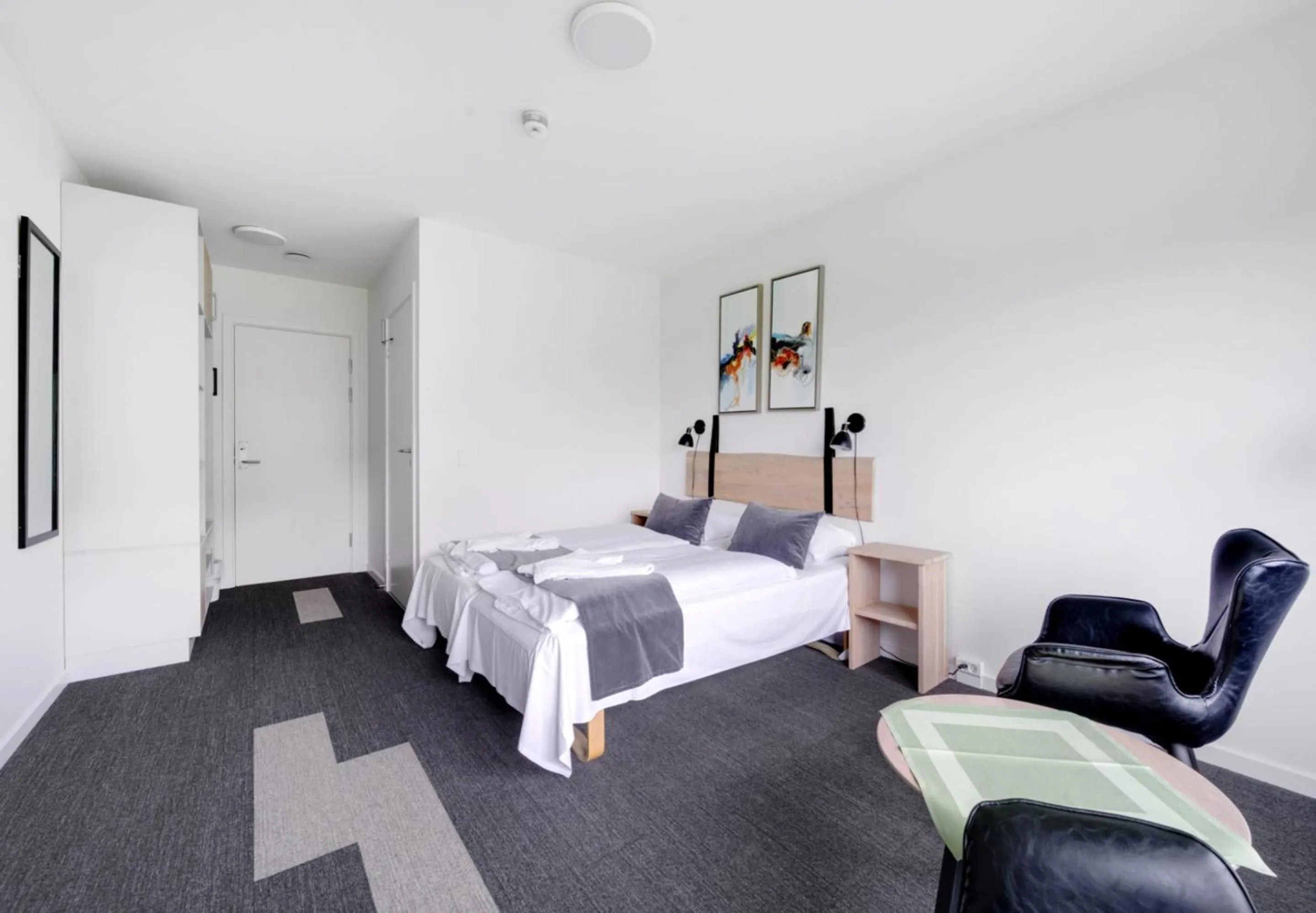 Bed in Hotel Vissenbjerg Storkro