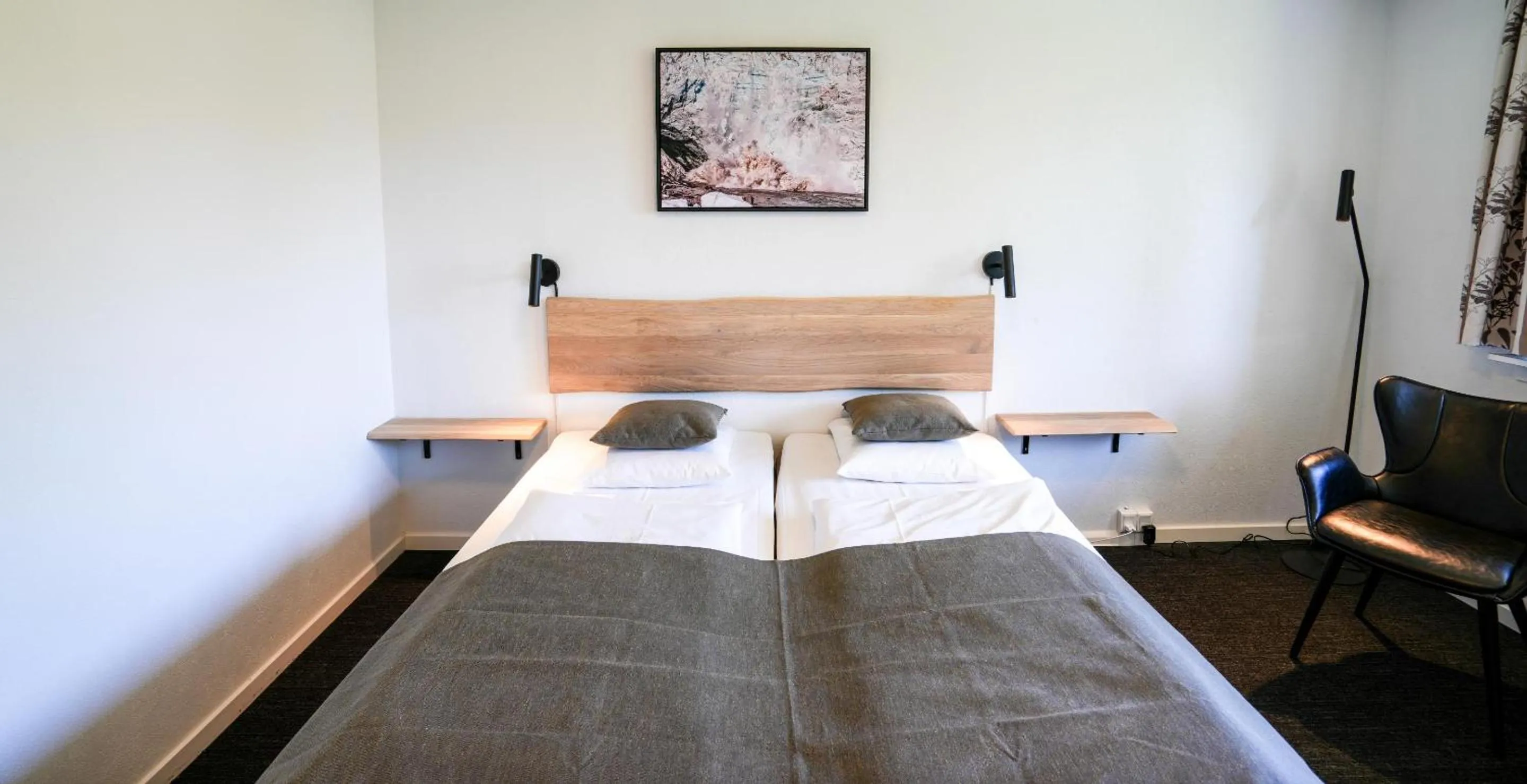 Bed in Hotel Vissenbjerg Storkro