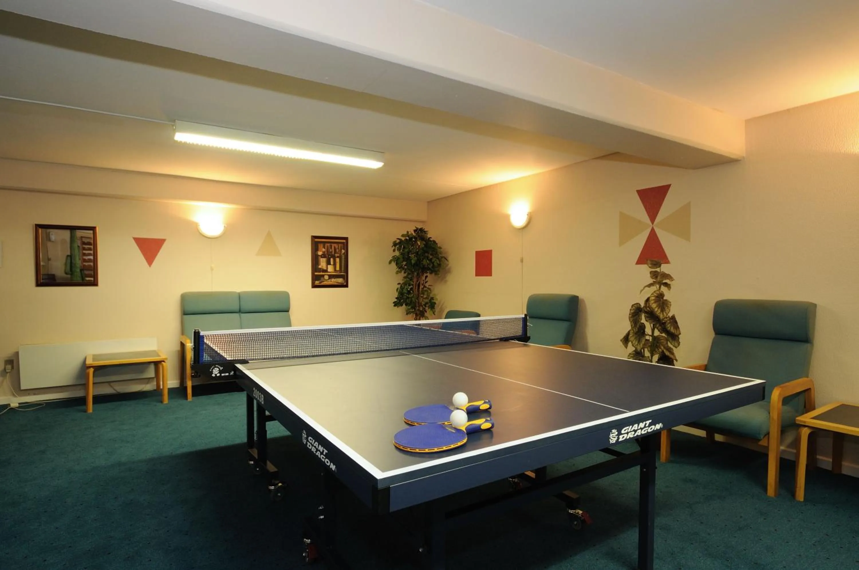 Communal lounge/ TV room in Hotel Vissenbjerg Storkro