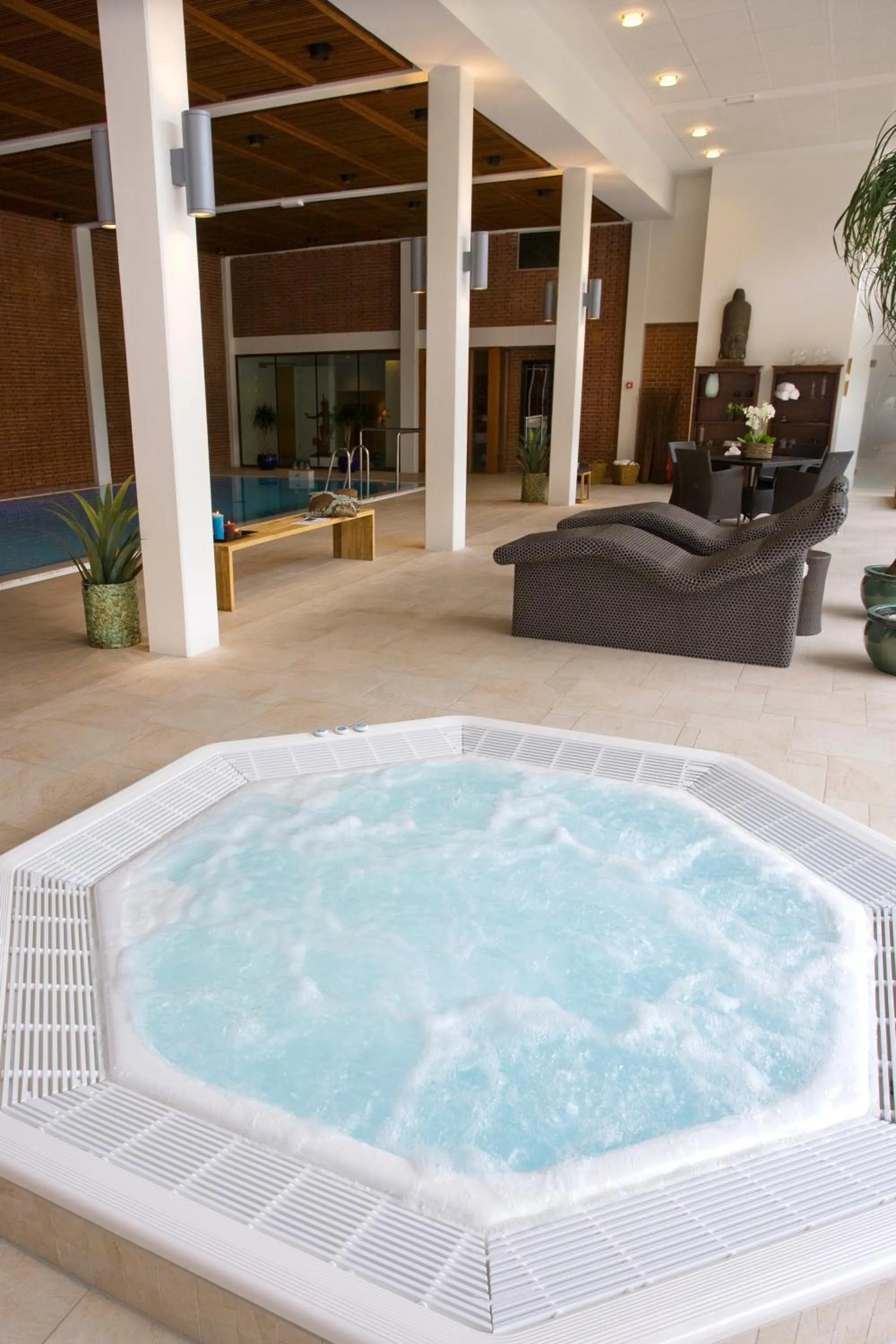 Swimming pool in Hotel Hesselet