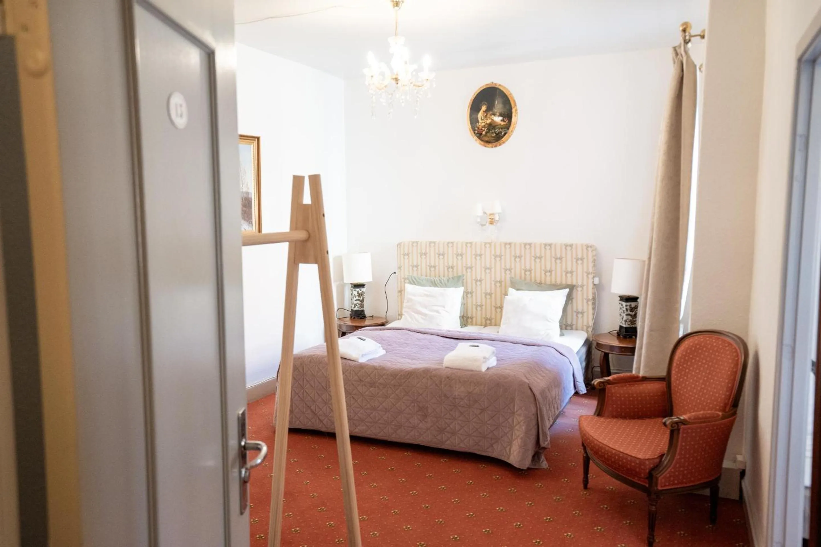 Bed in Hotel Postgaarden