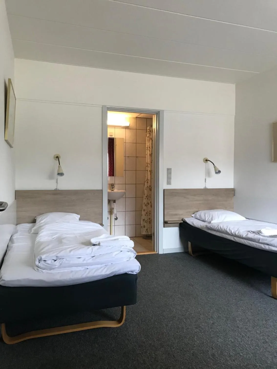 Bed in Hotel Medio Fredericia