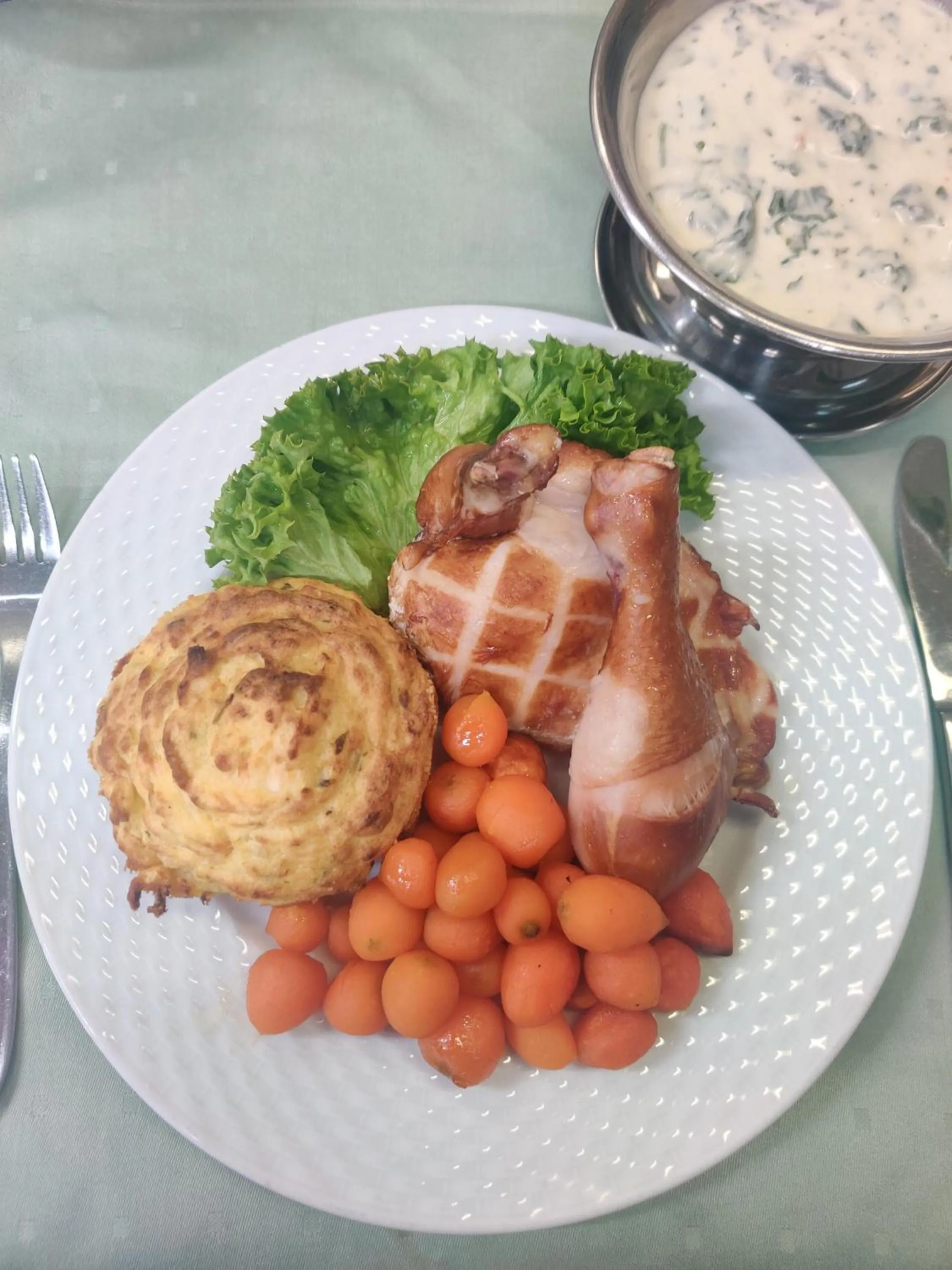 Food close-up in Hotel Medio Fredericia