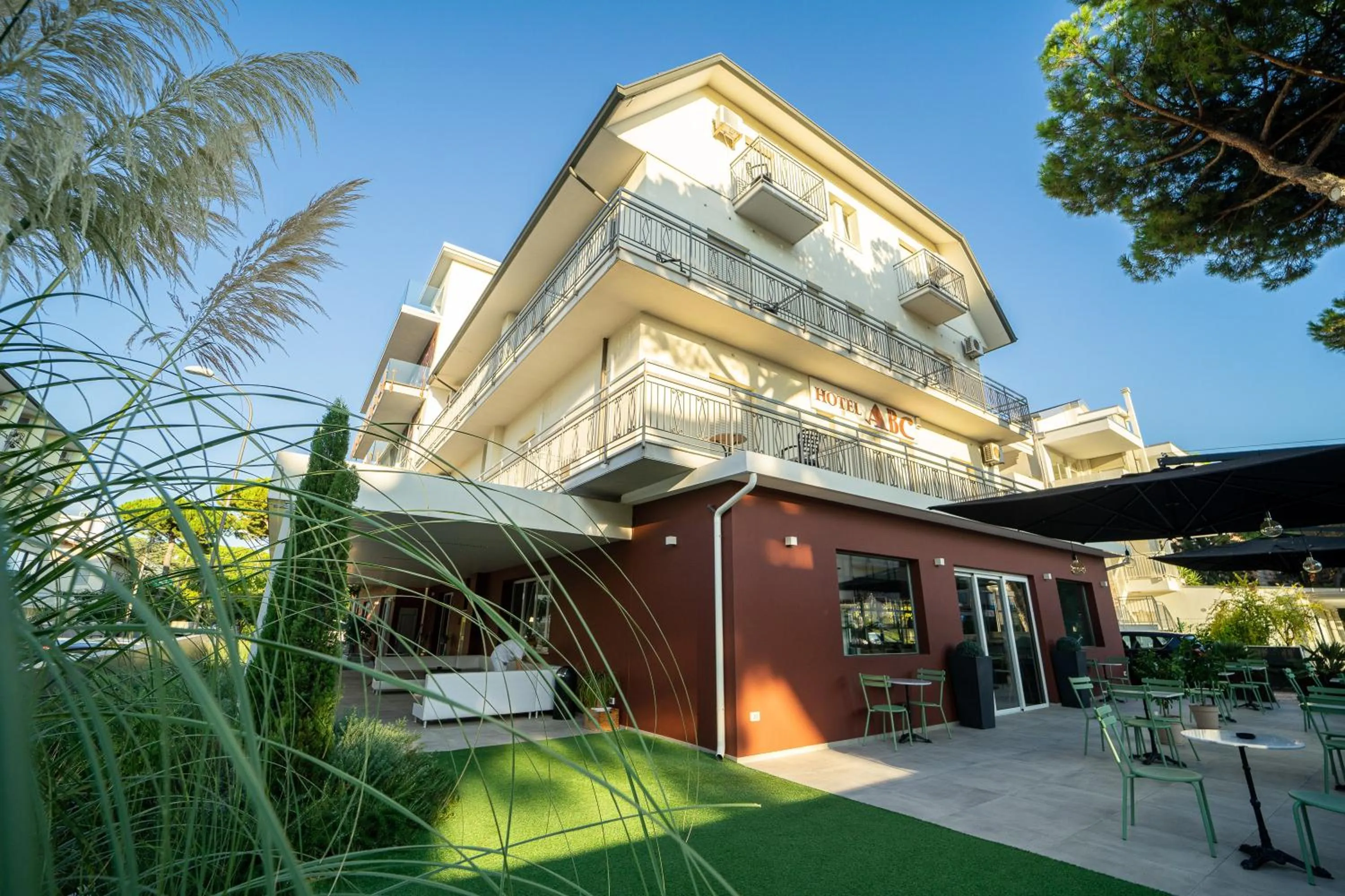 Property building in Hotel Abc