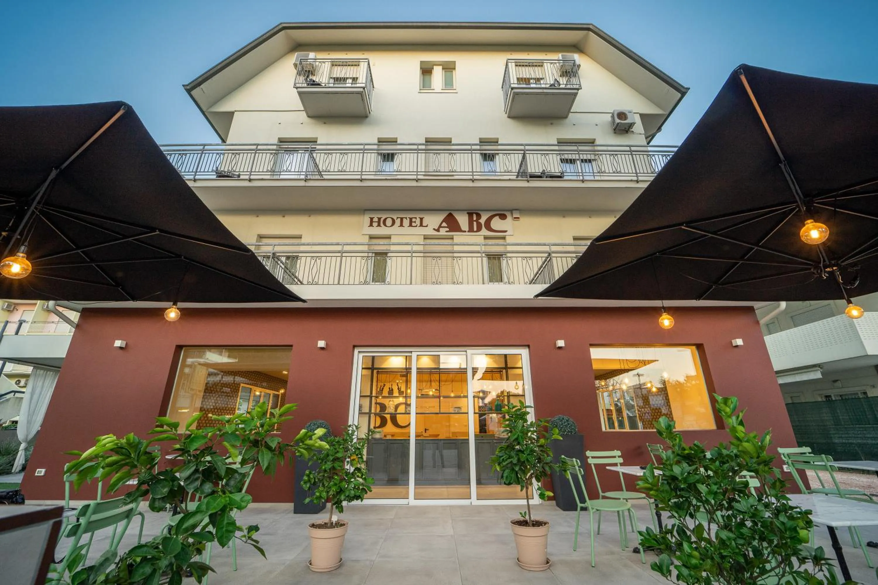 Property building in Hotel Abc