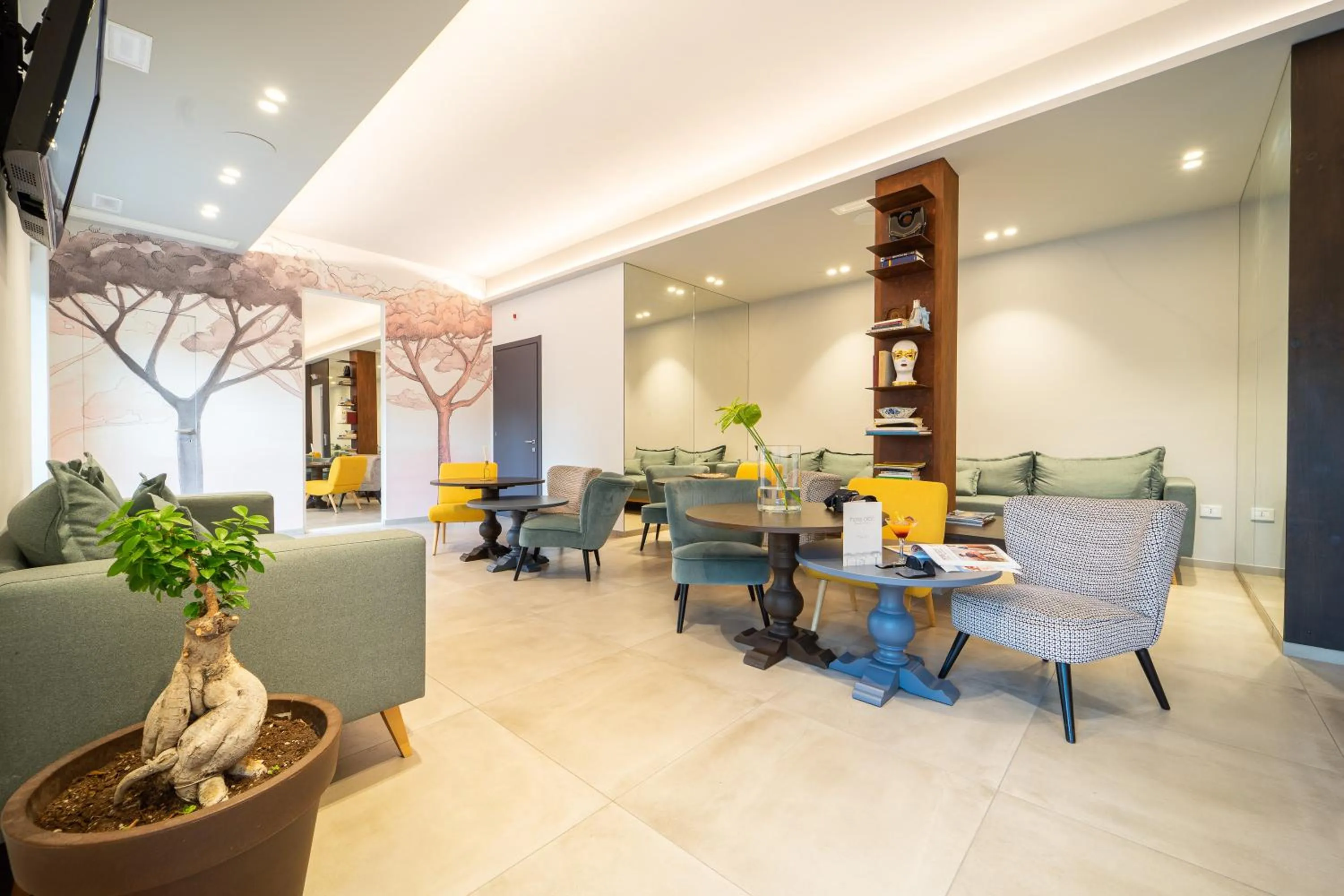 Living room in Hotel Abc