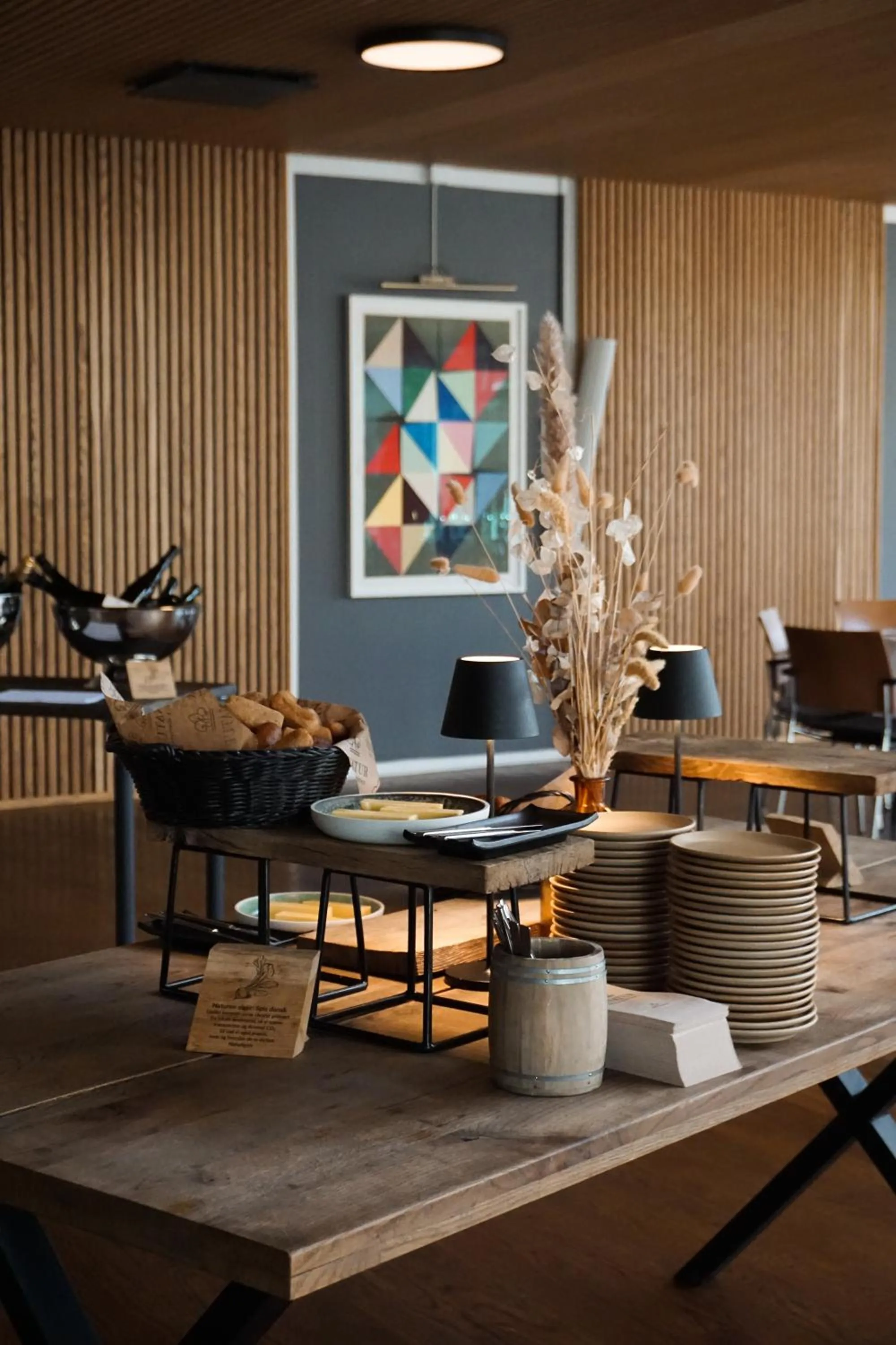 Food and drinks in Frederiksdal Sinatur Hotel & Konference