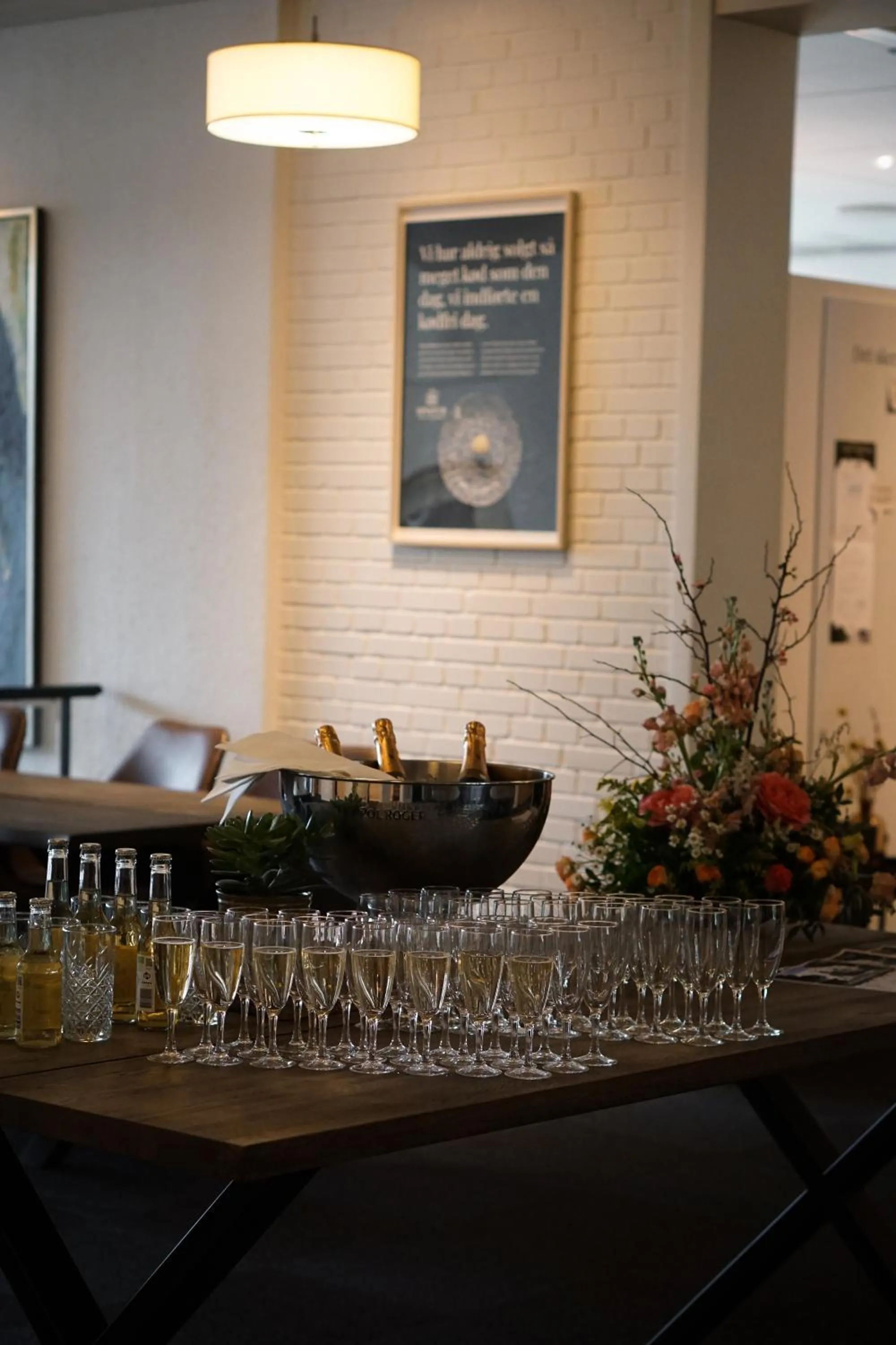 Lobby or reception in Frederiksdal Sinatur Hotel & Konference