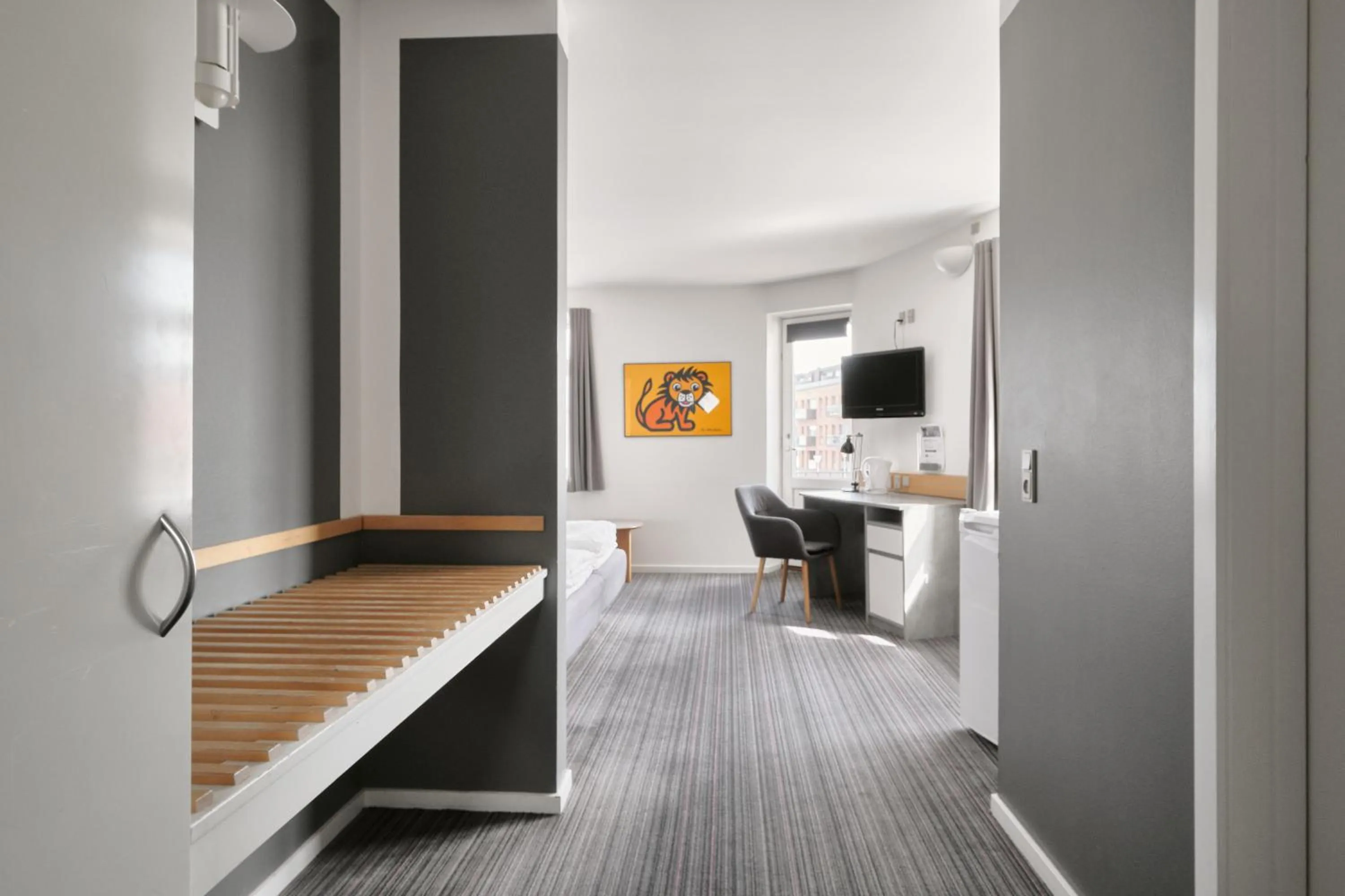 Bedroom, Bed in Hotel Garni