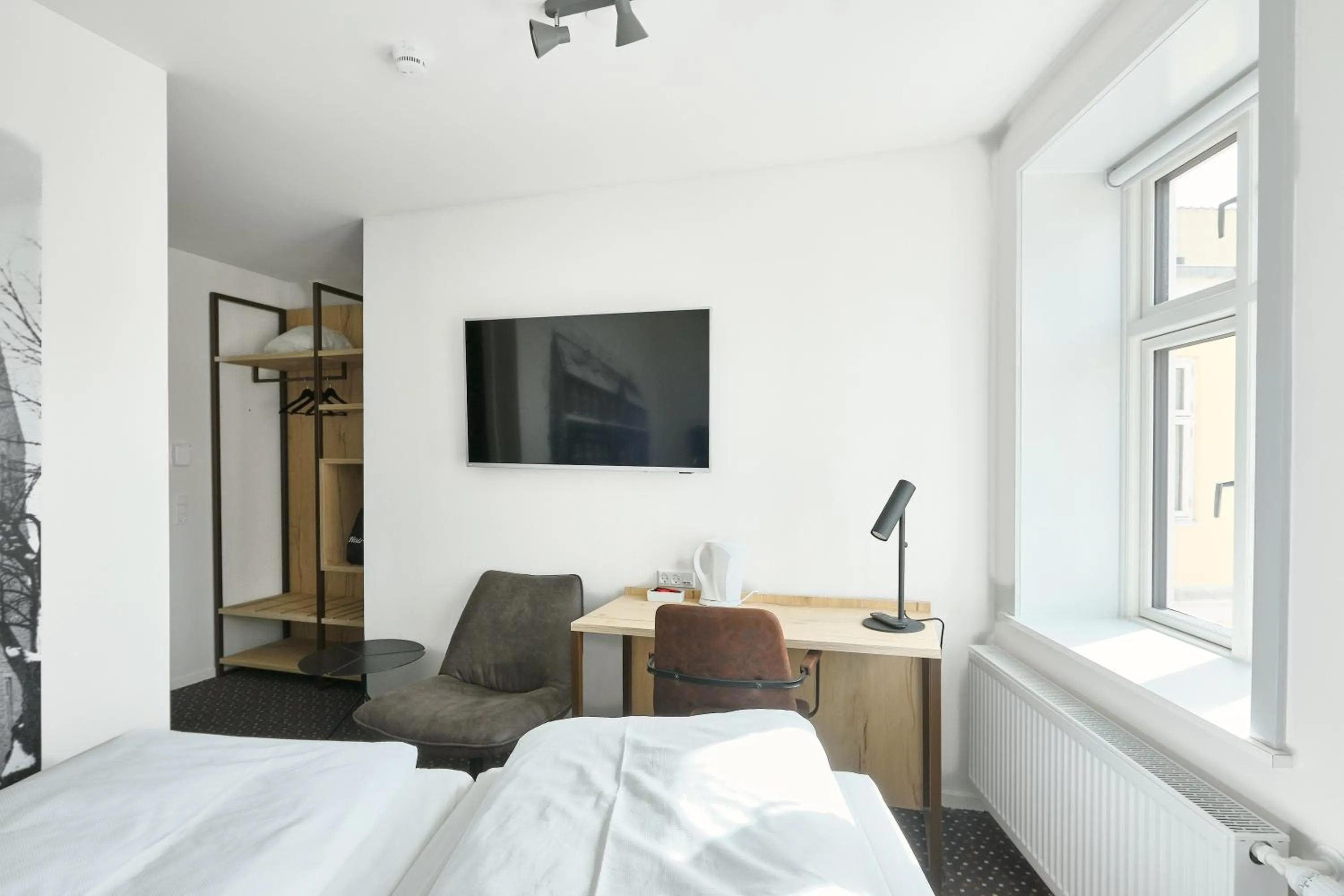 Bedroom, Bed in Hotel Garni